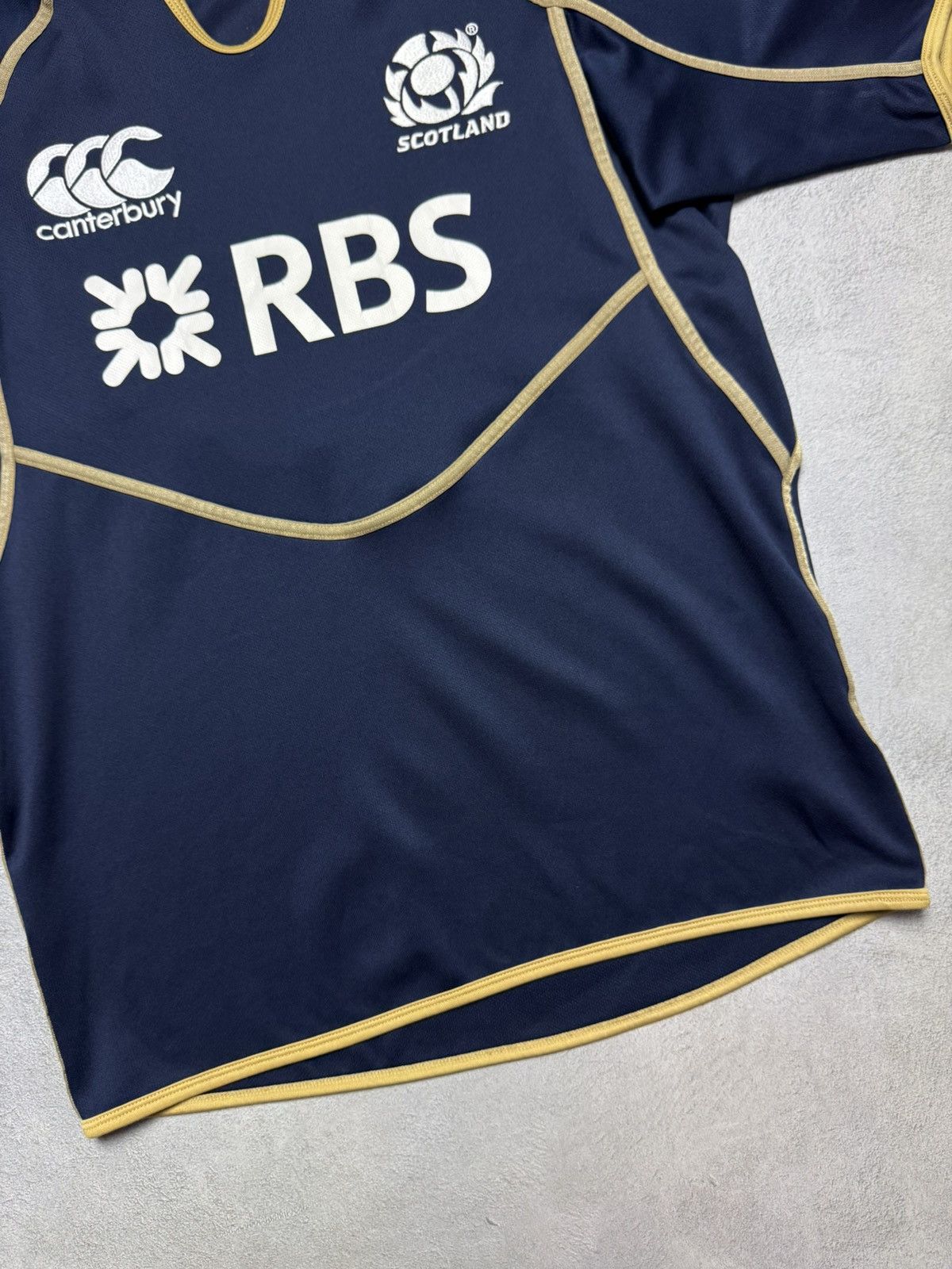 Canterbury of New Zealand Scotland 2011 2012 Home Rugby Shirt Jersey Canterbury Size US M / EU 48-50 / 2 - 4 Thumbnail