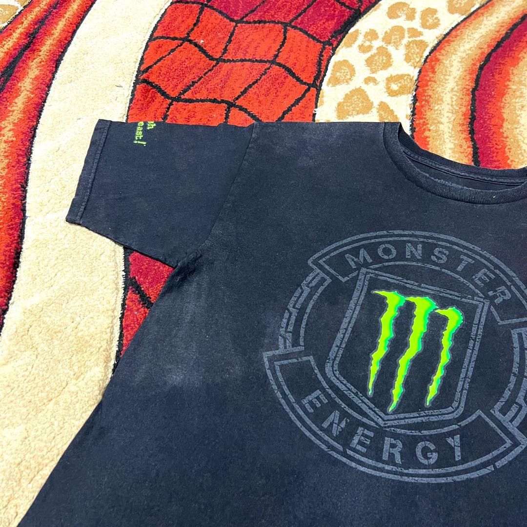 Vintage Thrashed Faded Monster Energy Motorsport Rare T Shirt Size US M / EU 48-50 / 2 - 5 Thumbnail