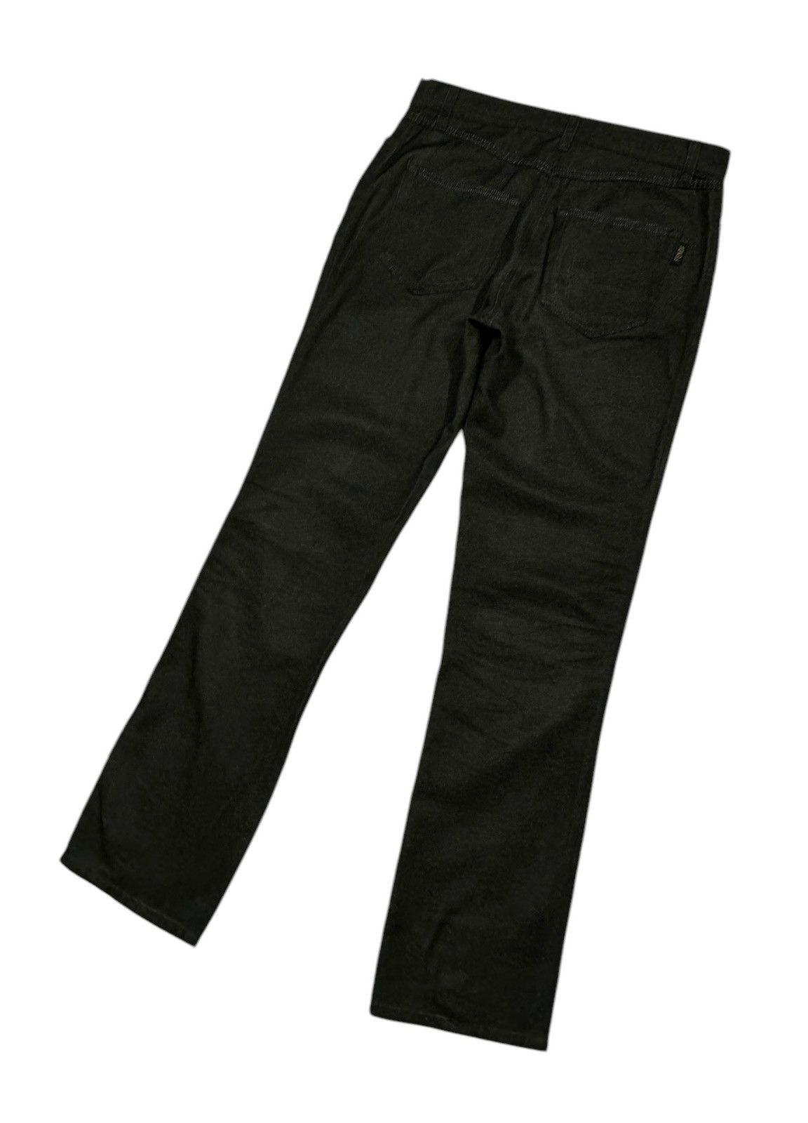 Fendi Authentic🔥Fendi Roma Italy Black Casual Pant Size US 31 - 17 Thumbnail