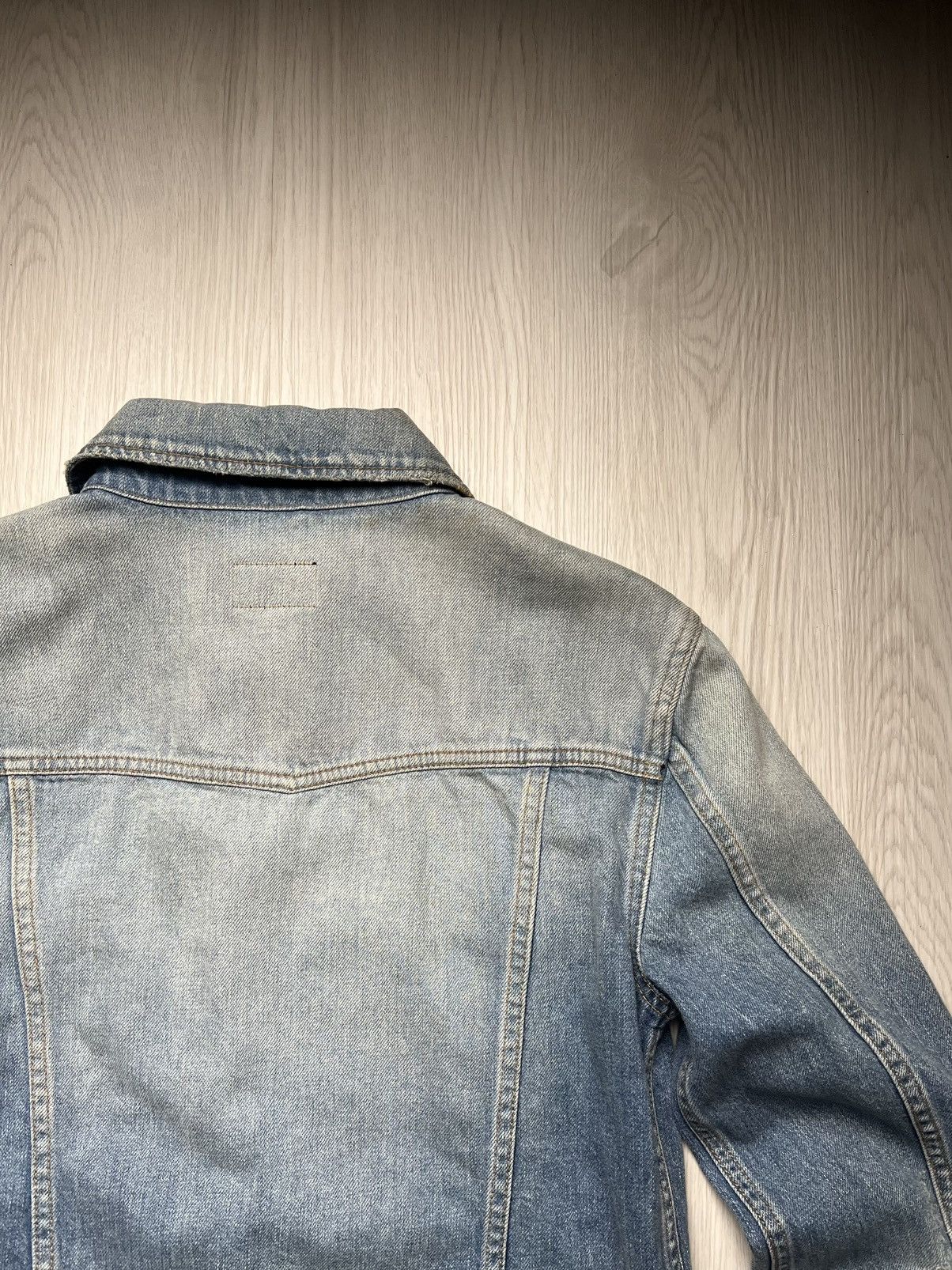 Saint Laurent Paris Saint Laurent Hedi Slimane Era Raw Hem Denim Jacket Size US XS / EU 42 / 0 - 5 Thumbnail