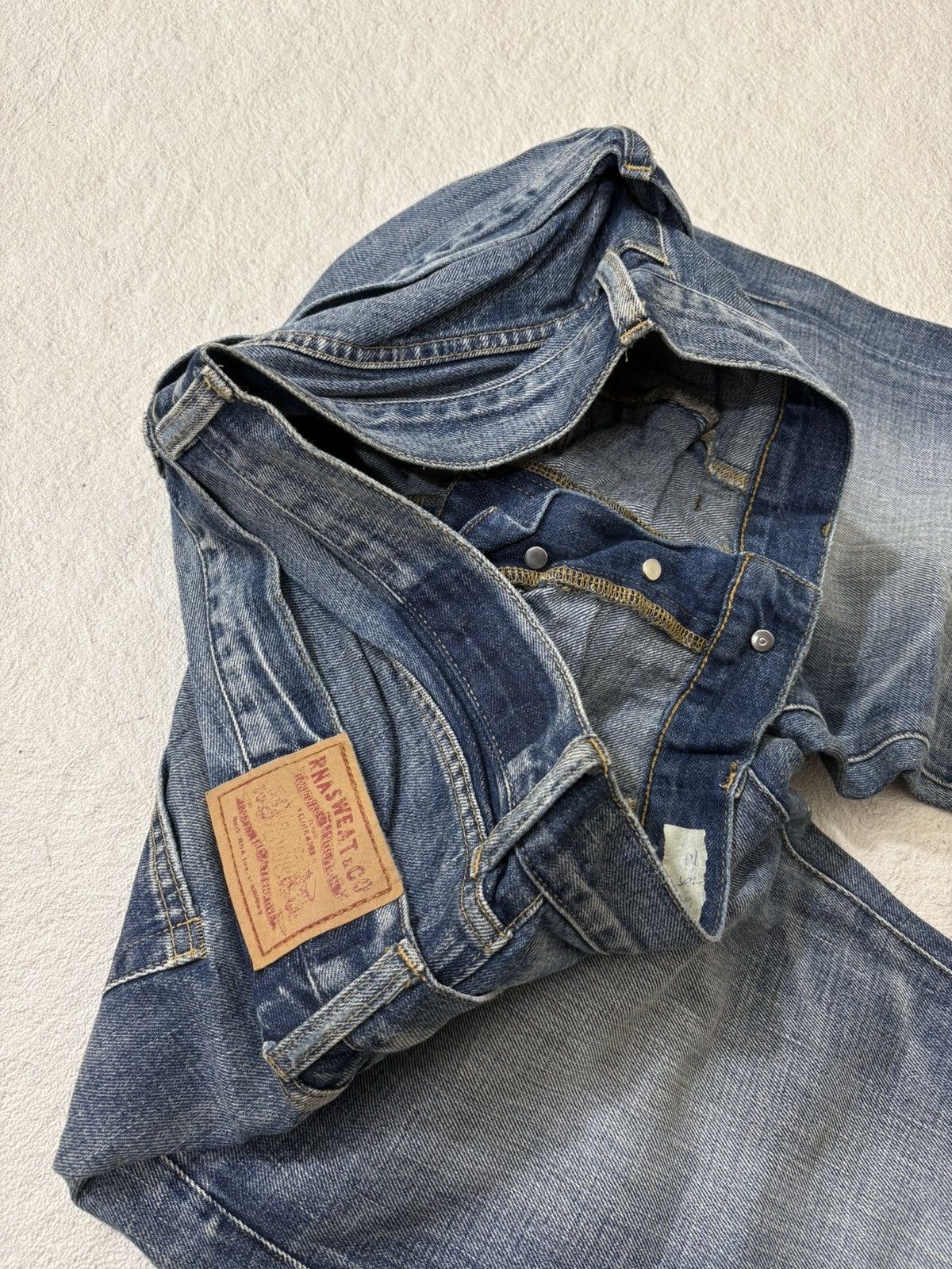 Hysteric Glamour 2000s RNA japan wash denim double Wasit y2k style Size US 32 / EU 48 - 6 Thumbnail