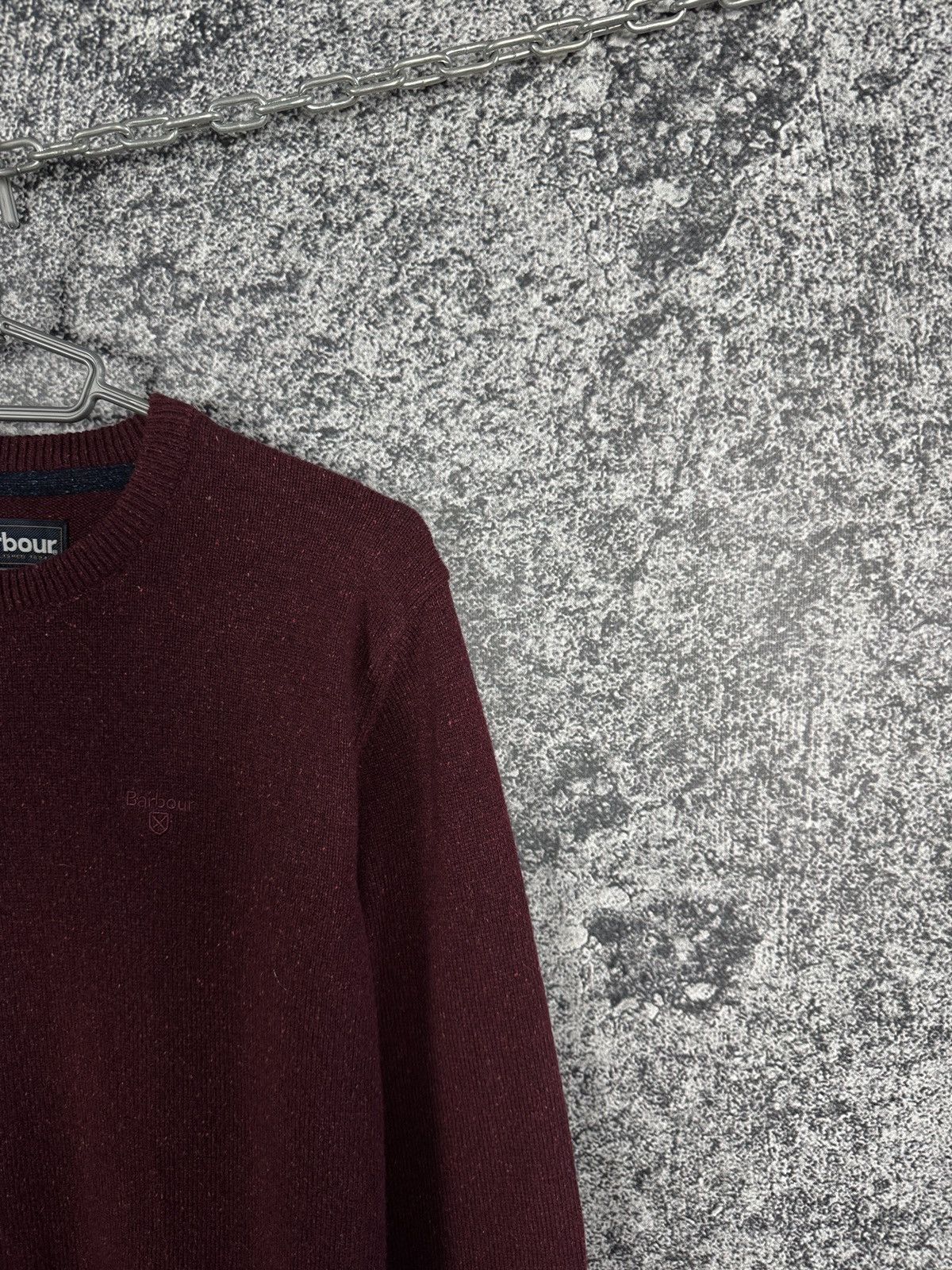 Barbour Men’s Barbour Wool Crewneck Sweater Pullover Size M Size US M / EU 48-50 / 2 - 2 Thumbnail