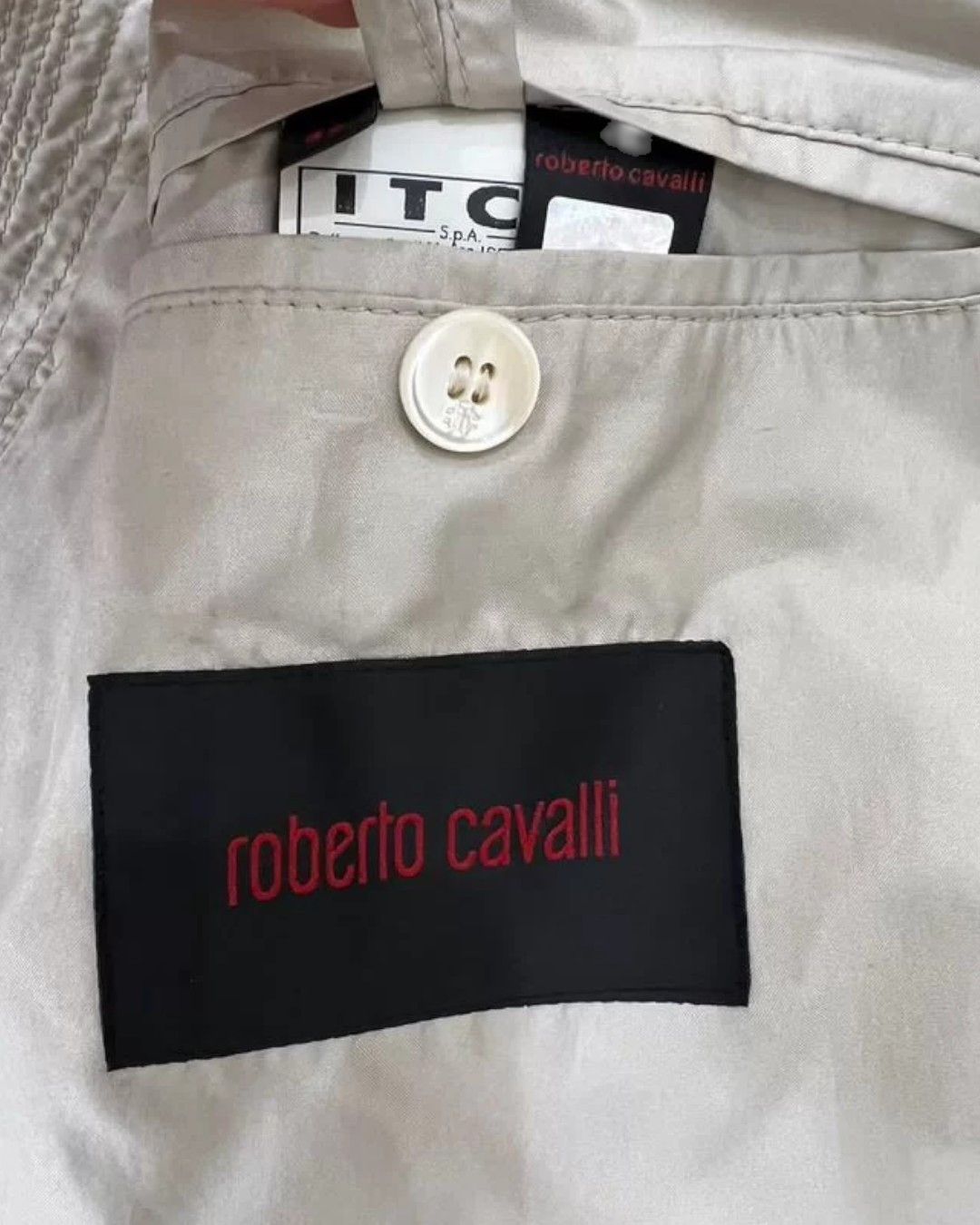 Roberto Cavalli 1ST LINE PYTHON SKIN LEATHER BOMBER JACKET Size US M / EU 48-50 / 2 - 6 Thumbnail