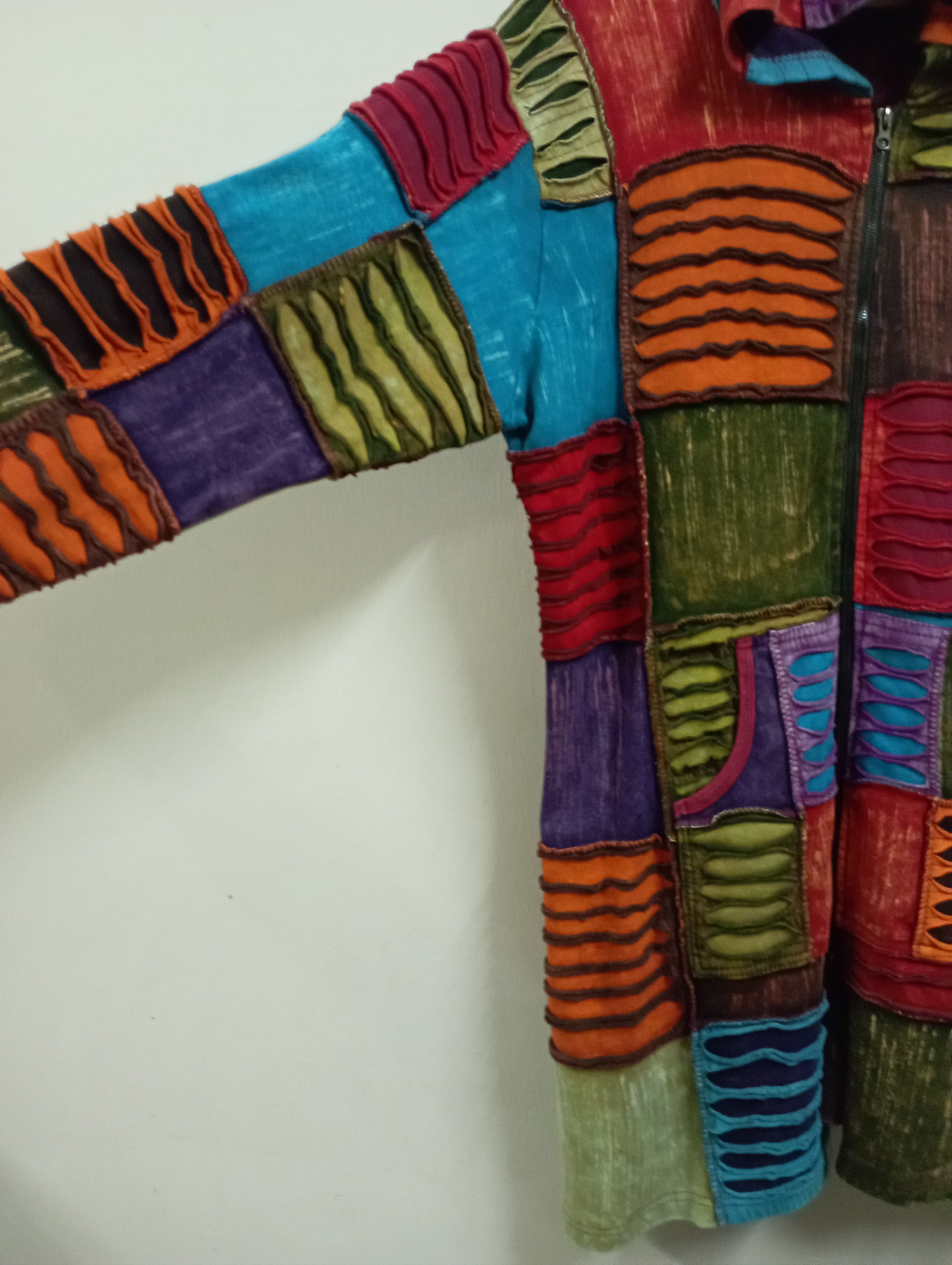 Bode Vintage Sedictionaries MultiColour Patchwork Hoodies Size US XXL / EU 58 / 5 - 8 Thumbnail