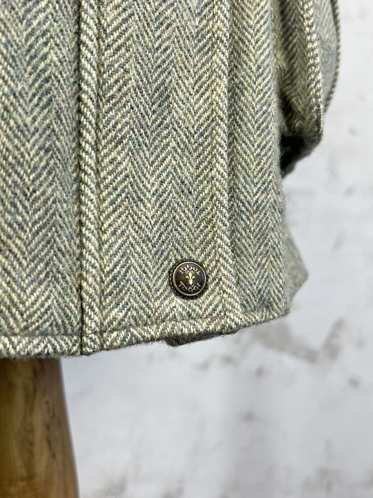 Vintage Vintage Toggi Tweed Jacket Size US 12 L - XL Size XL / US 12-14 / IT 48-50 - 9 Thumbnail