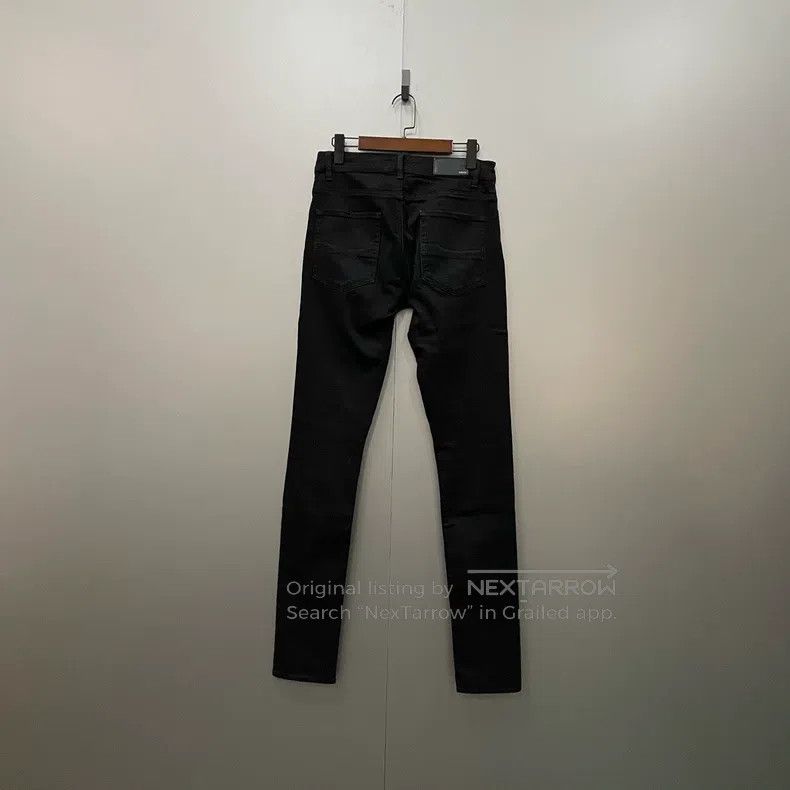 Amiri Amiri Size 31 Black hole-ridden denim pants Size US 31 - 2 Thumbnail