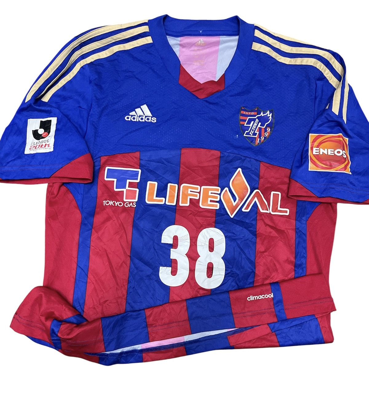 Japanese Brand FC TOKYO 2013/2014 HOME FOOTBALL SOCCER JERSEY Size US M / EU 48-50 / 2 - 7 Thumbnail