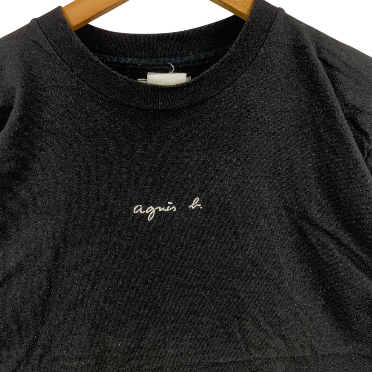 agnes b. Vintage AGNES B. PARIS Made In France Logo Tee Shirt Top Size M / US 6-8 / IT 42-44 - 5 Thumbnail