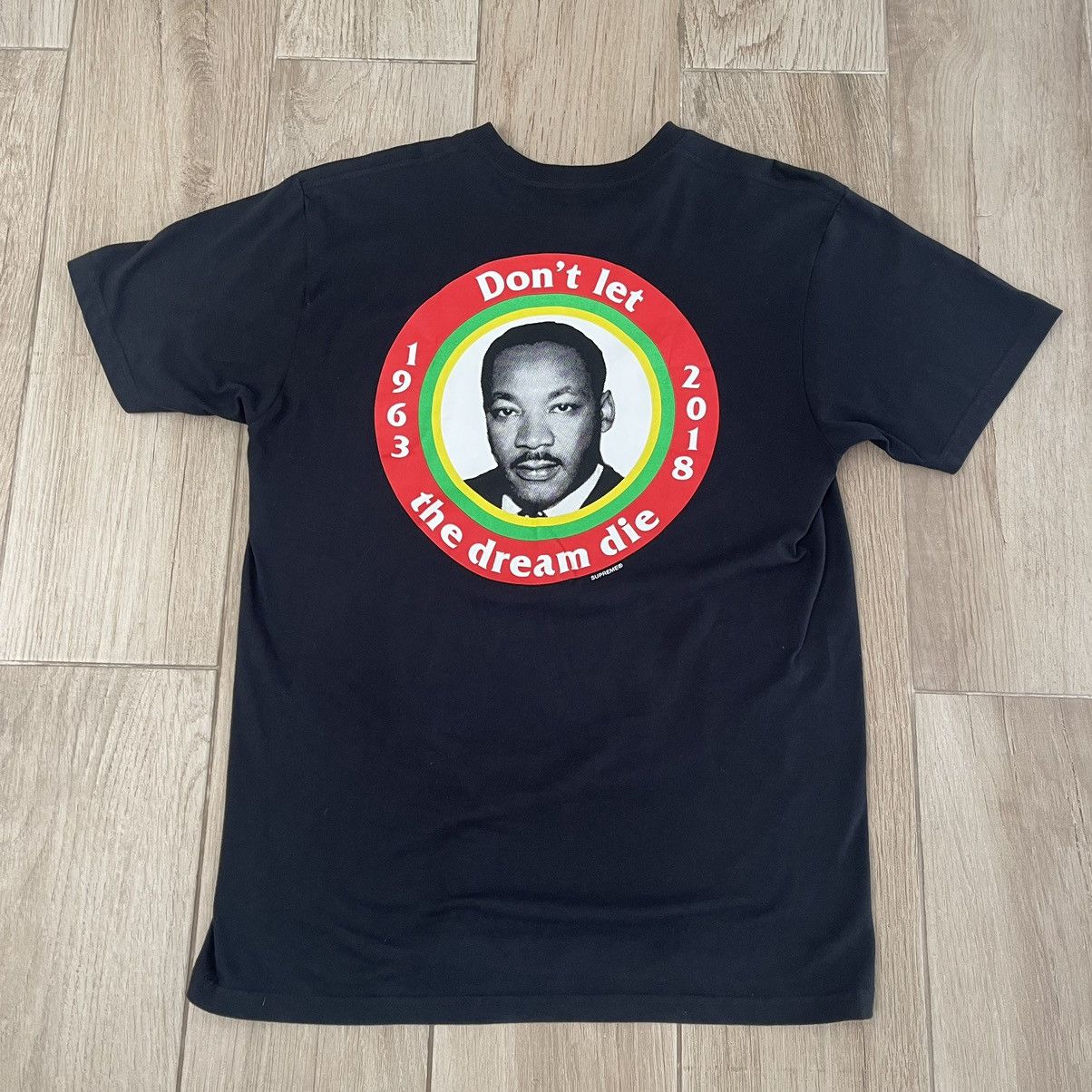 Supreme SS2018 MLK Dream T-Shirt Size US L / EU 52-54 / 3 - 2 Thumbnail