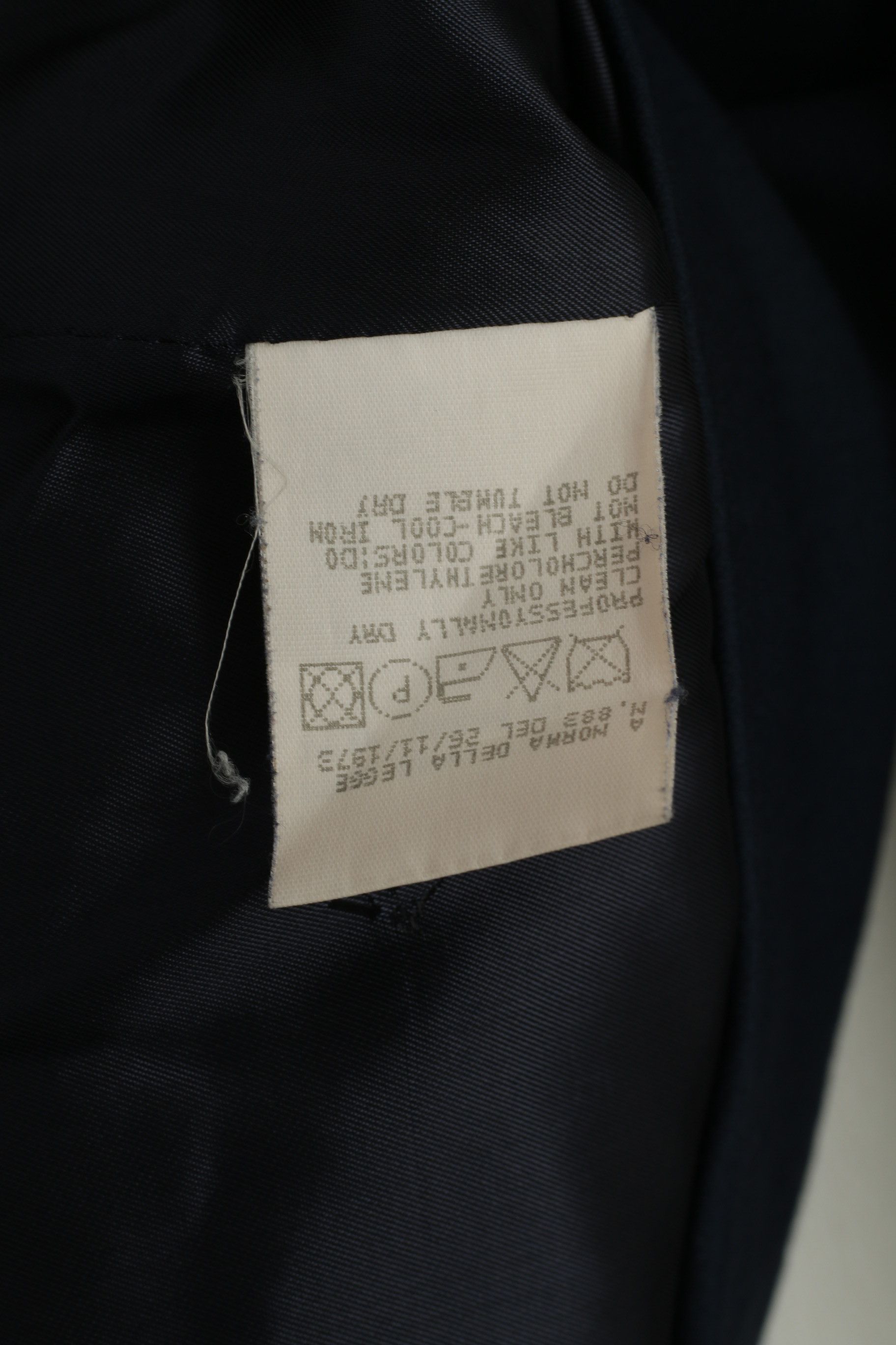 Versus Versace Versus Gianni Versace Women 28 42 S Blazer Navy Vintage 9569 Size S / US 4 / IT 40 - 7 Thumbnail