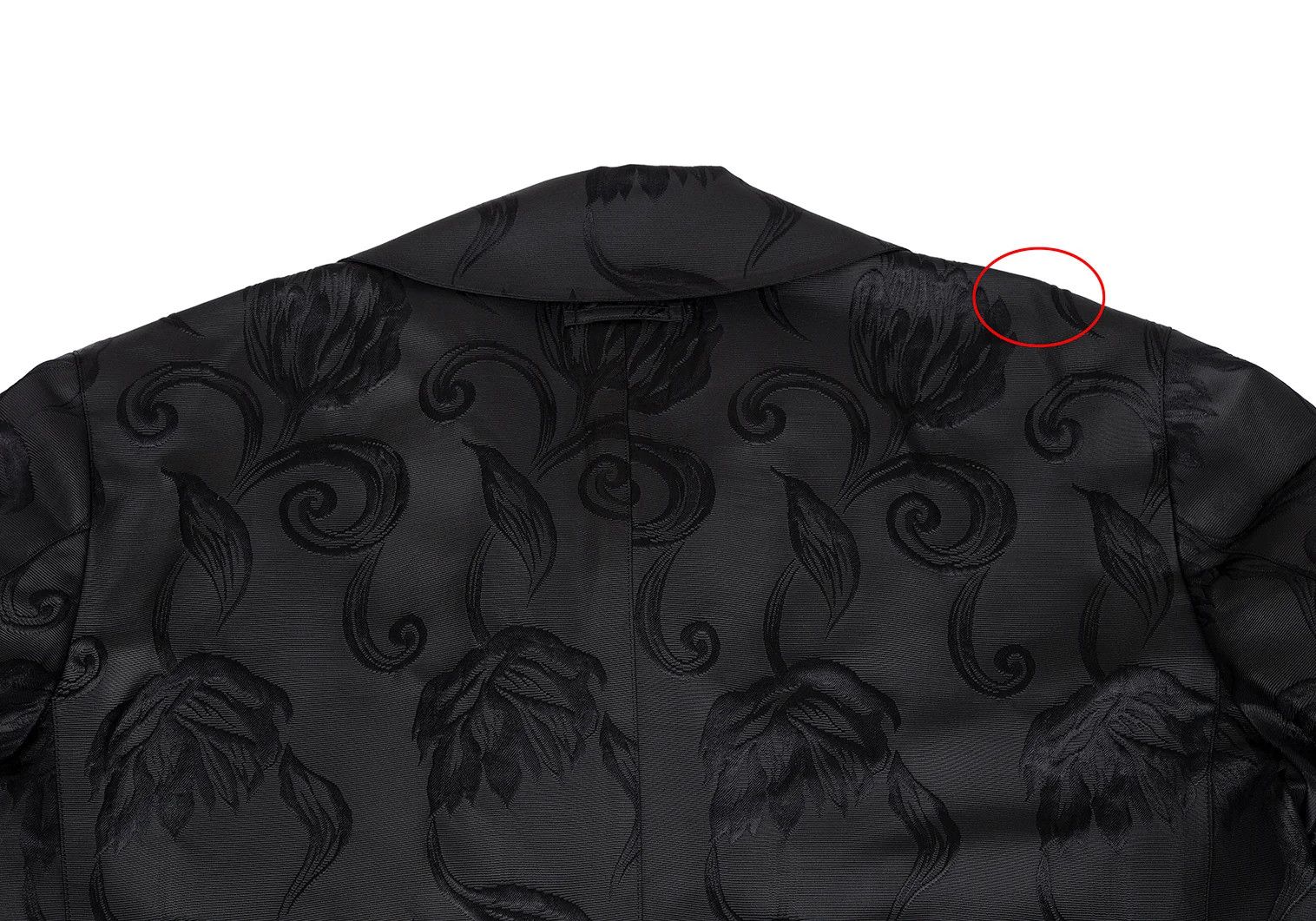Jean Paul Gaultier Quilted Floral Jacquard Grograine Coat Black Size 48 Size US M / EU 48-50 / 2 - 14 Thumbnail