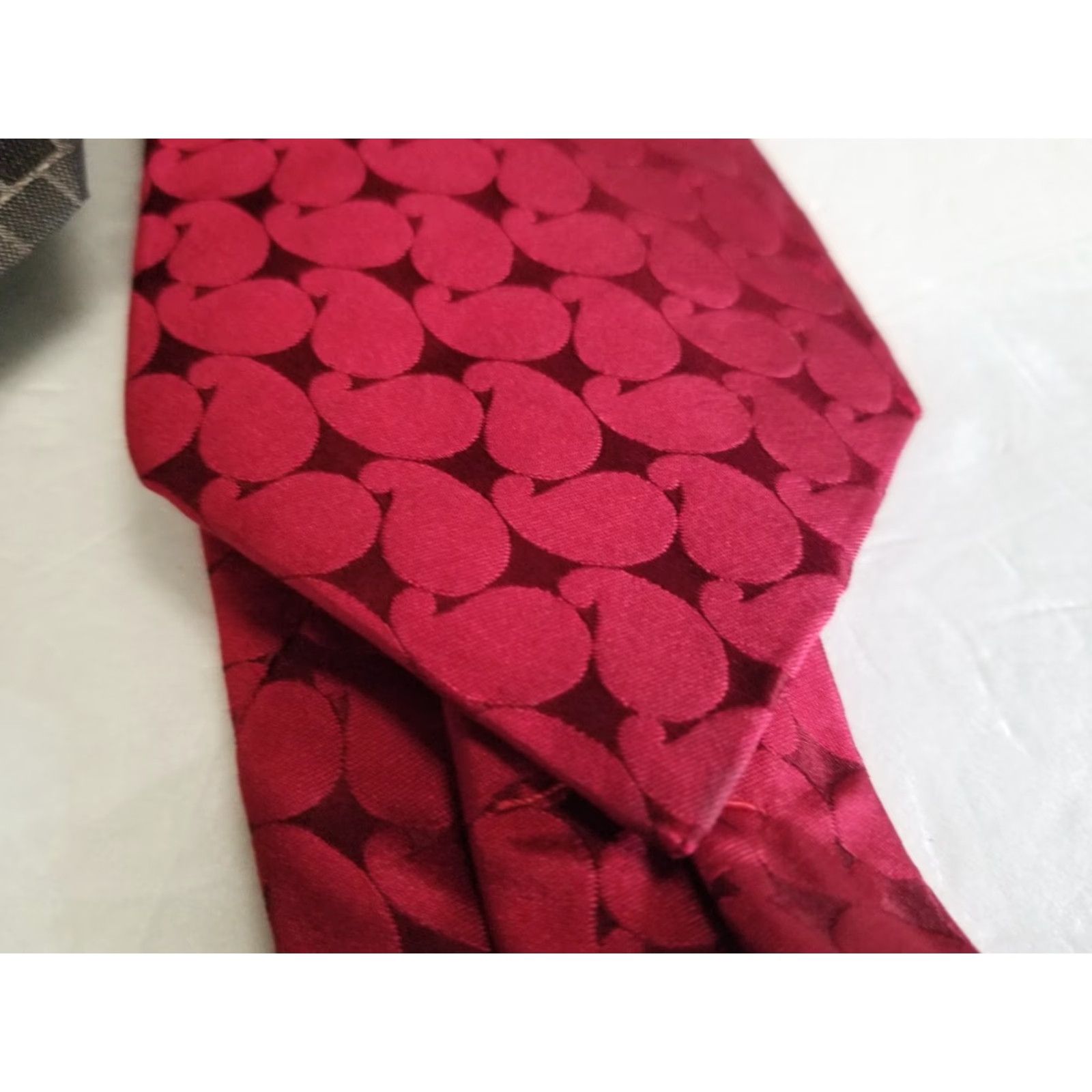 Hugo Boss HUGO BOSS Tie 58" 100% Silk Necktie Multicolor Geometric 3 Piece Set Made in Italy Mens Size ONE SIZE - 2 Thumbnail