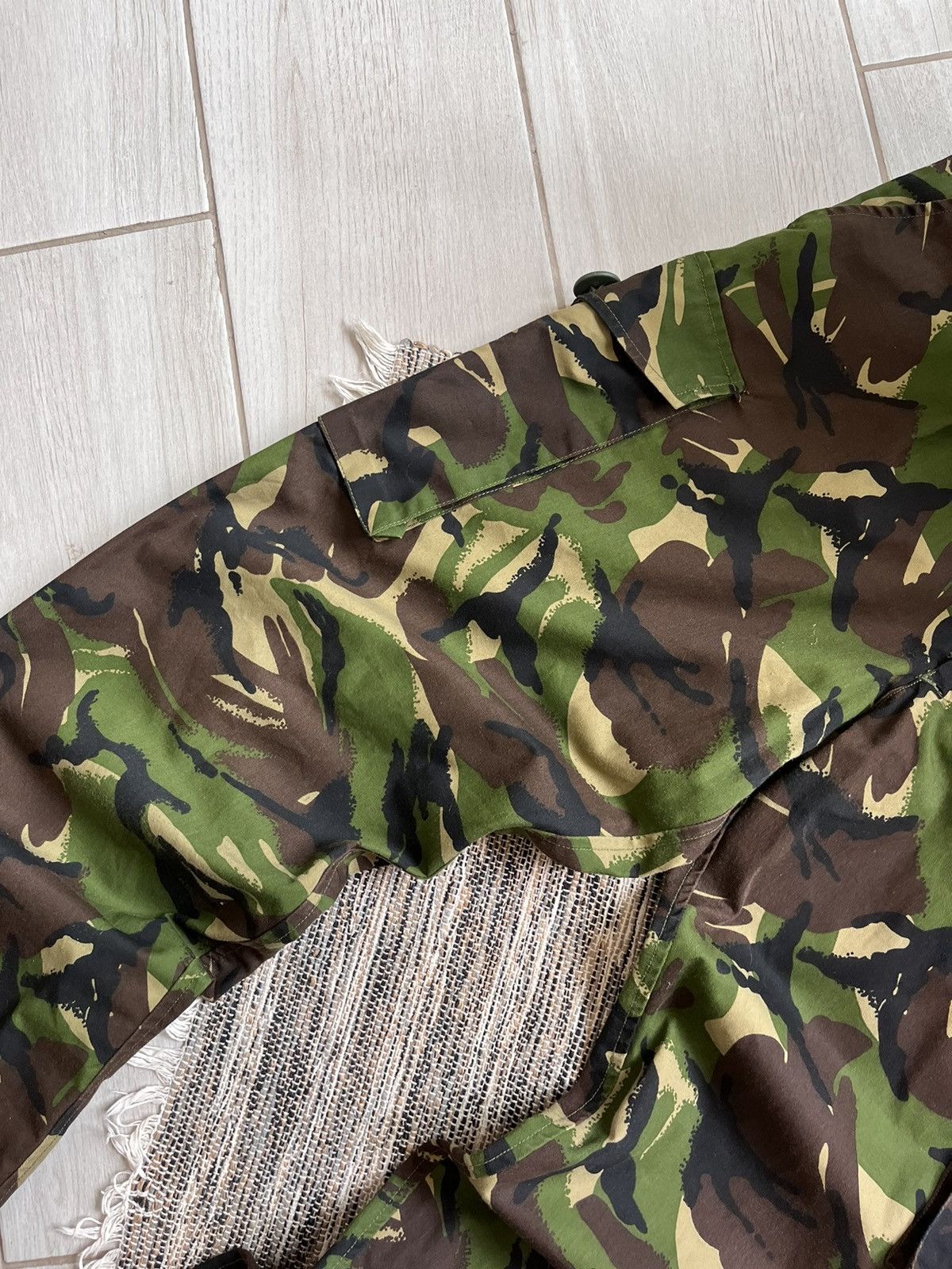 Vintage Vintage Camo Combat trousers pants cargo drawstrings Size US 32 / EU 48 - 4 Thumbnail