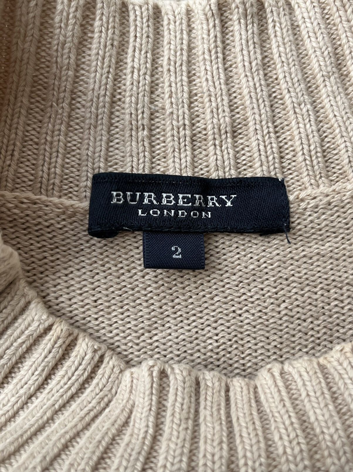 Burberry Burberry London Nova Check Knitwear Size XS / US 0-2 / IT 36-38 - 6 Thumbnail