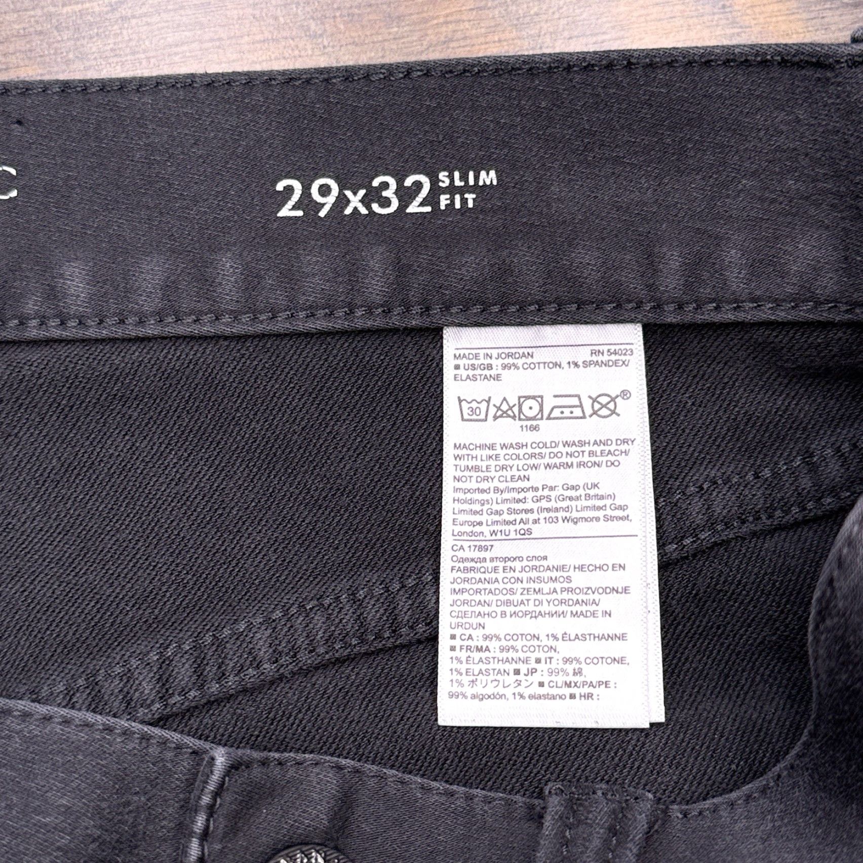 Banana Republic Banana Republic Slim Jeans Mens 29x32 Gray Mid Rise Stretch City Straight 5-Pocket Denim Cotton Spandex Vintage No Size US 29 - 5 Thumbnail