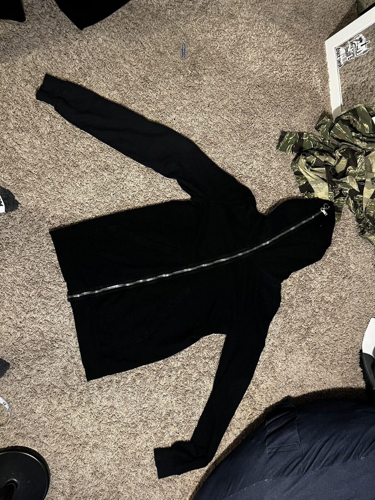 Rick Owens Drkshdw Rick Owens Drkshdw full zip Size US M / EU 48-50 / 2 - 23 Thumbnail