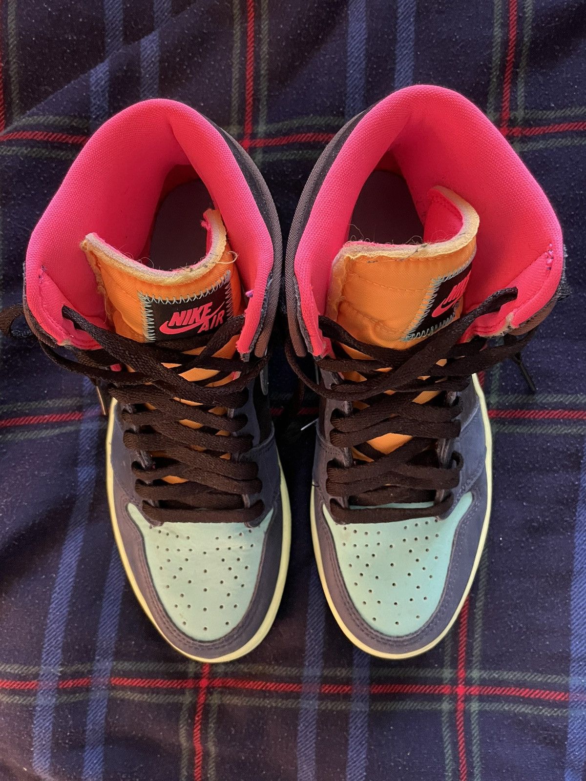 Jordan Brand × Nike Jordan 1 Retro High Tokyo Bio Hack Size US 8 / EU 41 - 21 Thumbnail