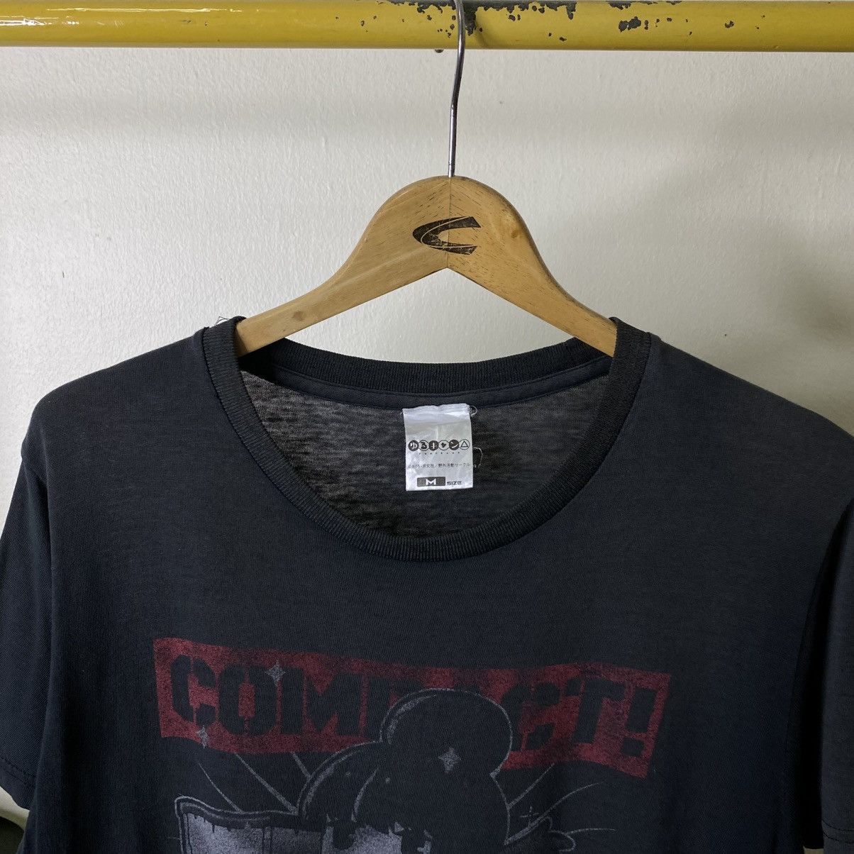 Anime Vintage Y2K Anime Series Yuru Camp Manga Sunfaded Tee Size US L / EU 52-54 / 3 - 3 Thumbnail