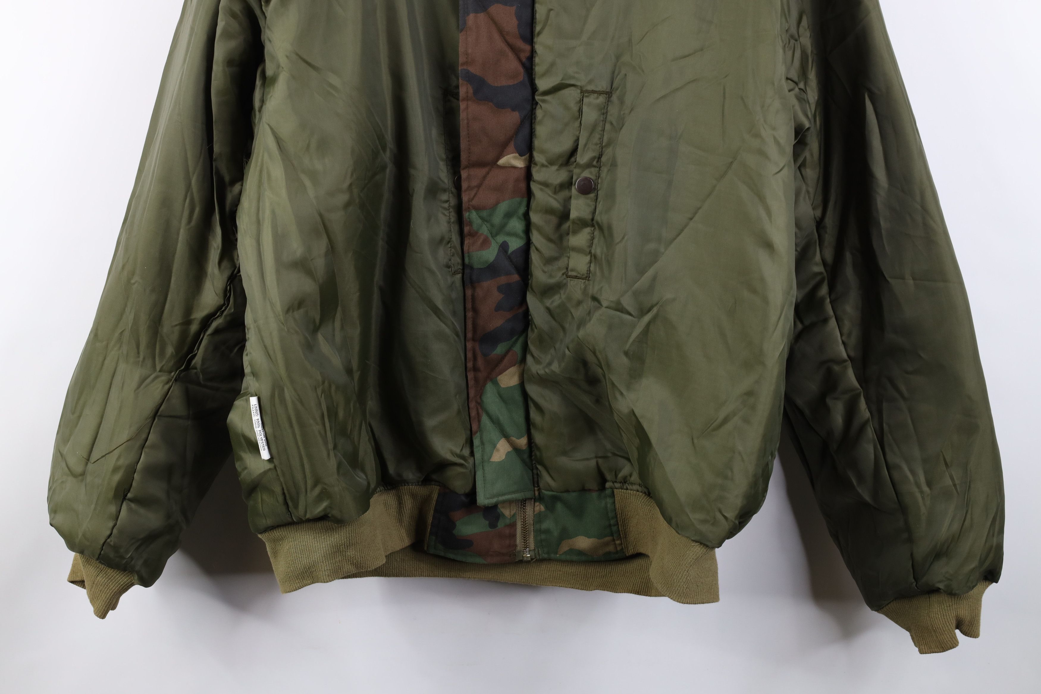 Vintage Vintage 90s Streetwear Reversible Camouflage Bomber Jacket Size US XXL / EU 58 / 5 - 15 Thumbnail