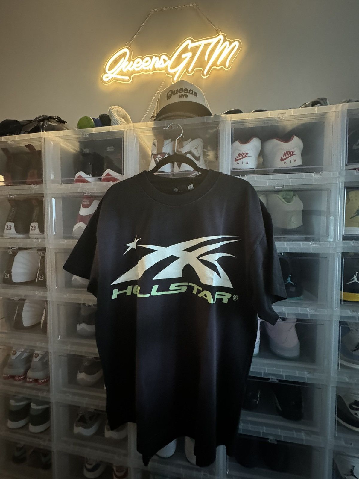 HELLSTAR Hellstar Sports Logo Tee(Glow in the Dark) Size US L / EU 52-54 / 3 - 1 Thumbnail