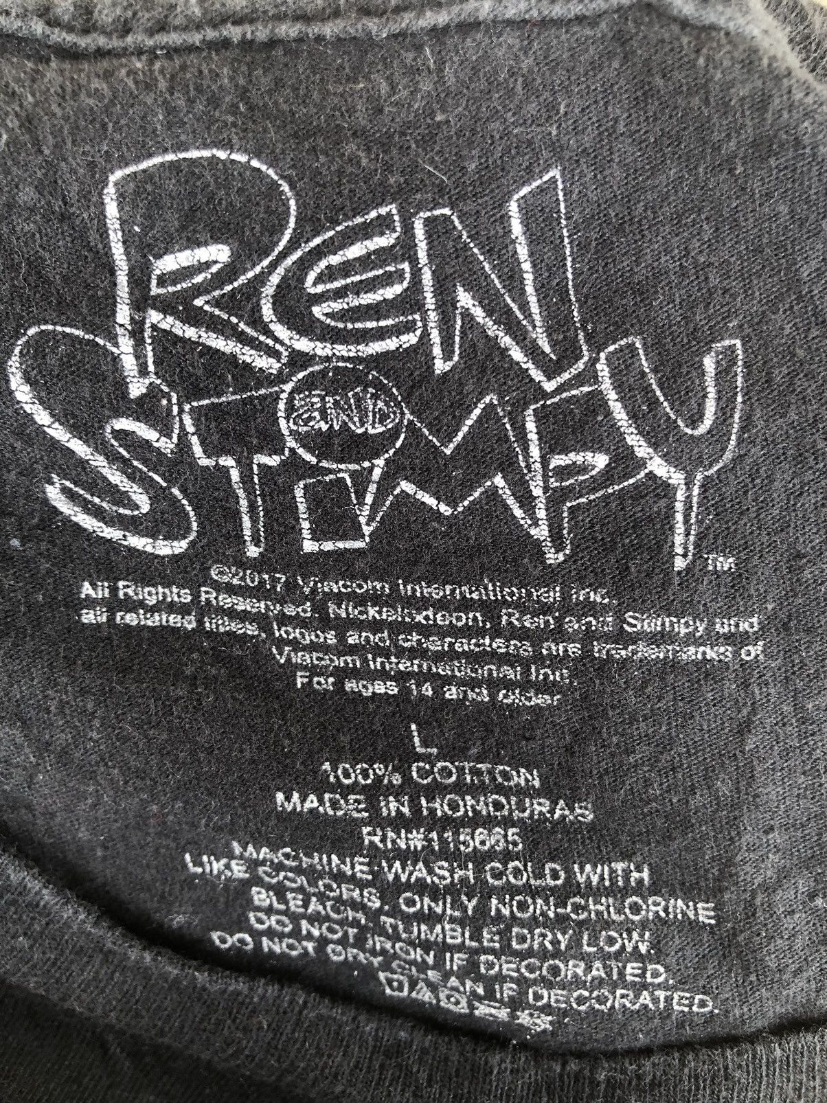 Cartoon Network Vintage Y2K Ren And Stimpy Cartoon Tshirt Size US L / EU 52-54 / 3 - 12 Thumbnail