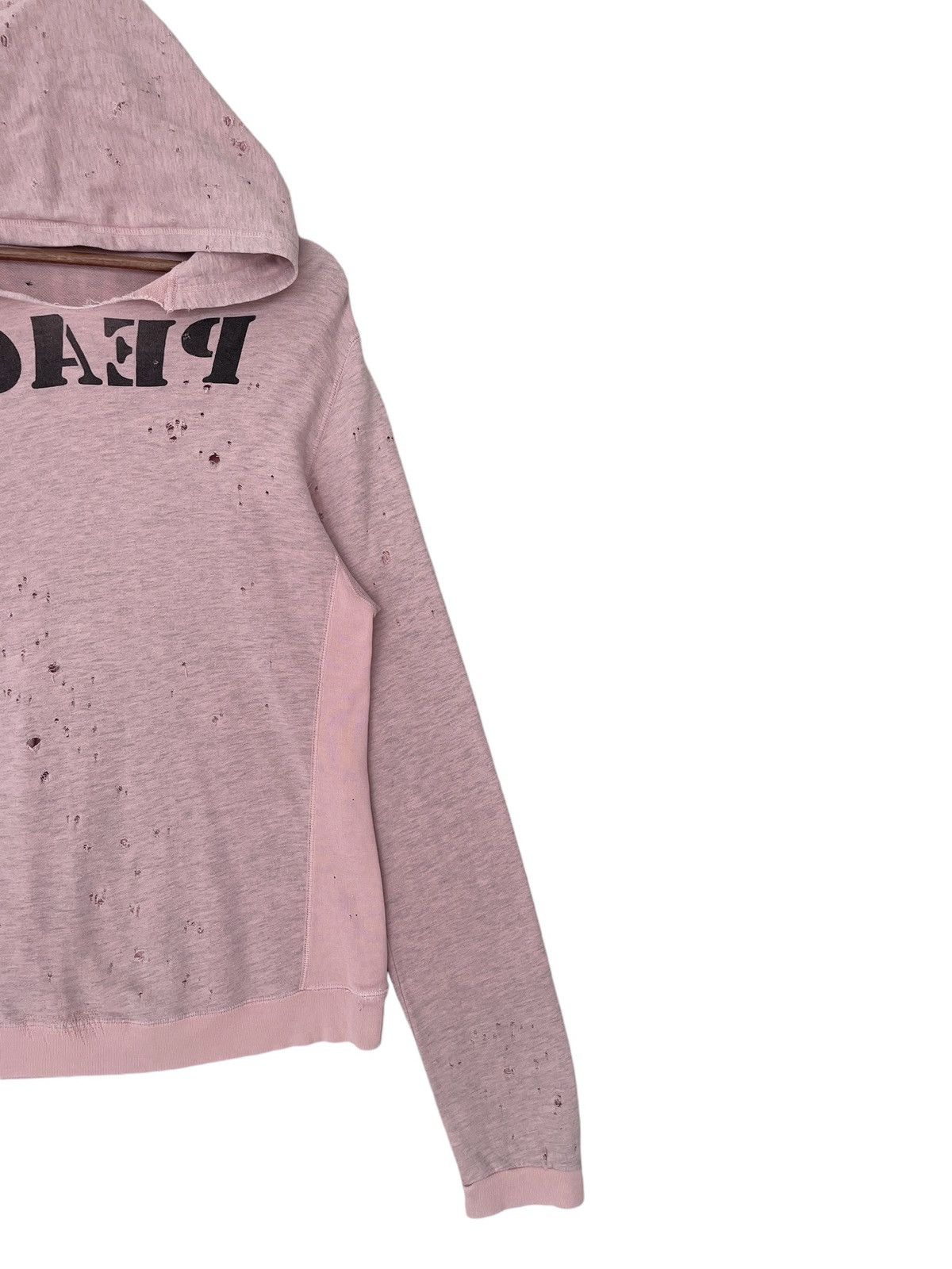 If Six Was Nine × Johnbull Vintage Brand John Bull Distressed Hoodie 1990s Size US M / EU 48-50 / 2 - 6 Thumbnail