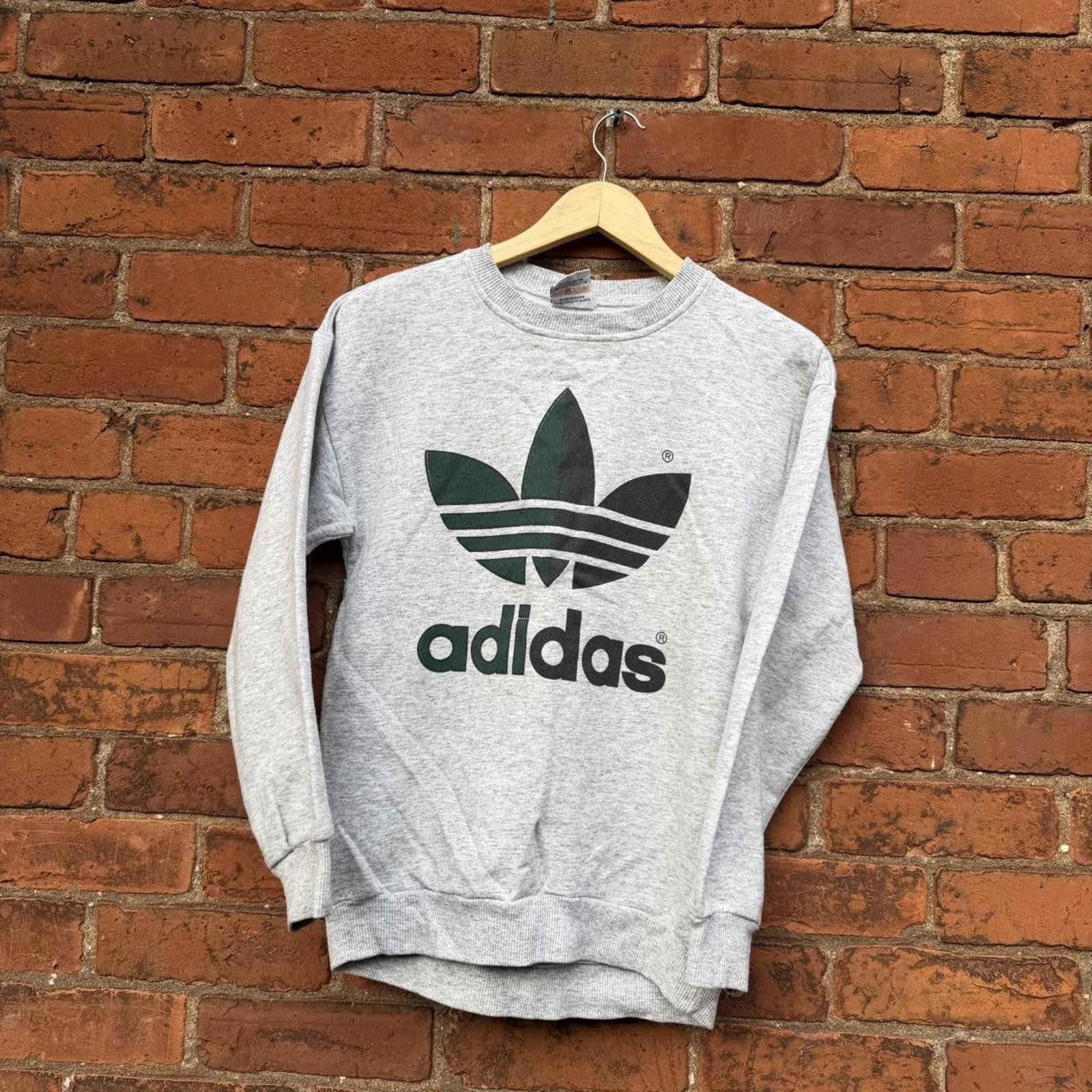 Adidas Vintage adidas trefoil sweatshirt 80s XSMALL par priva sport Size US XS / EU 42 / 0 - 2 Thumbnail