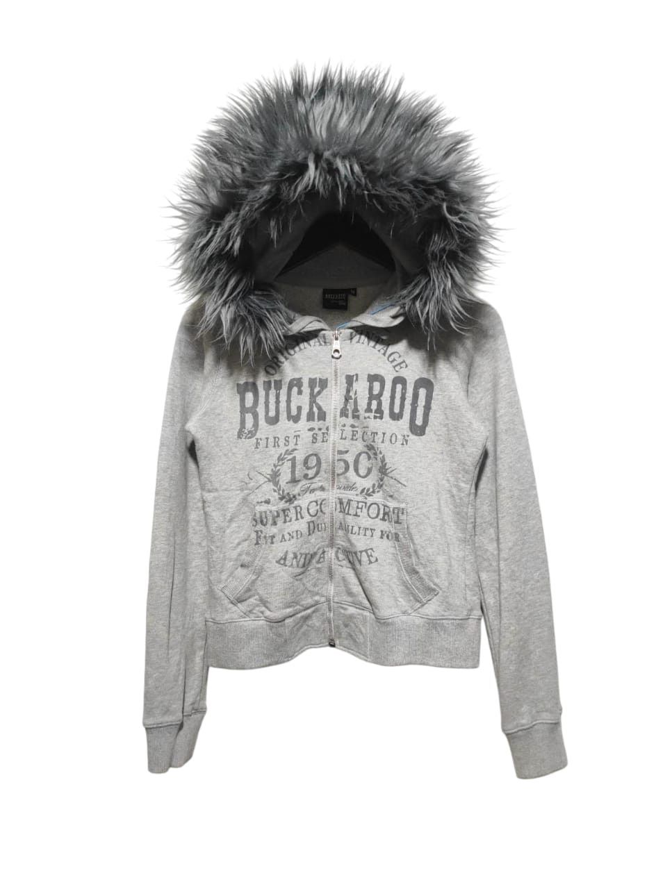 14th Addiction Buckaroo Zip Fur Hoodie LGB style Size M / US 6-8 / IT 42-44 - 1 Thumbnail
