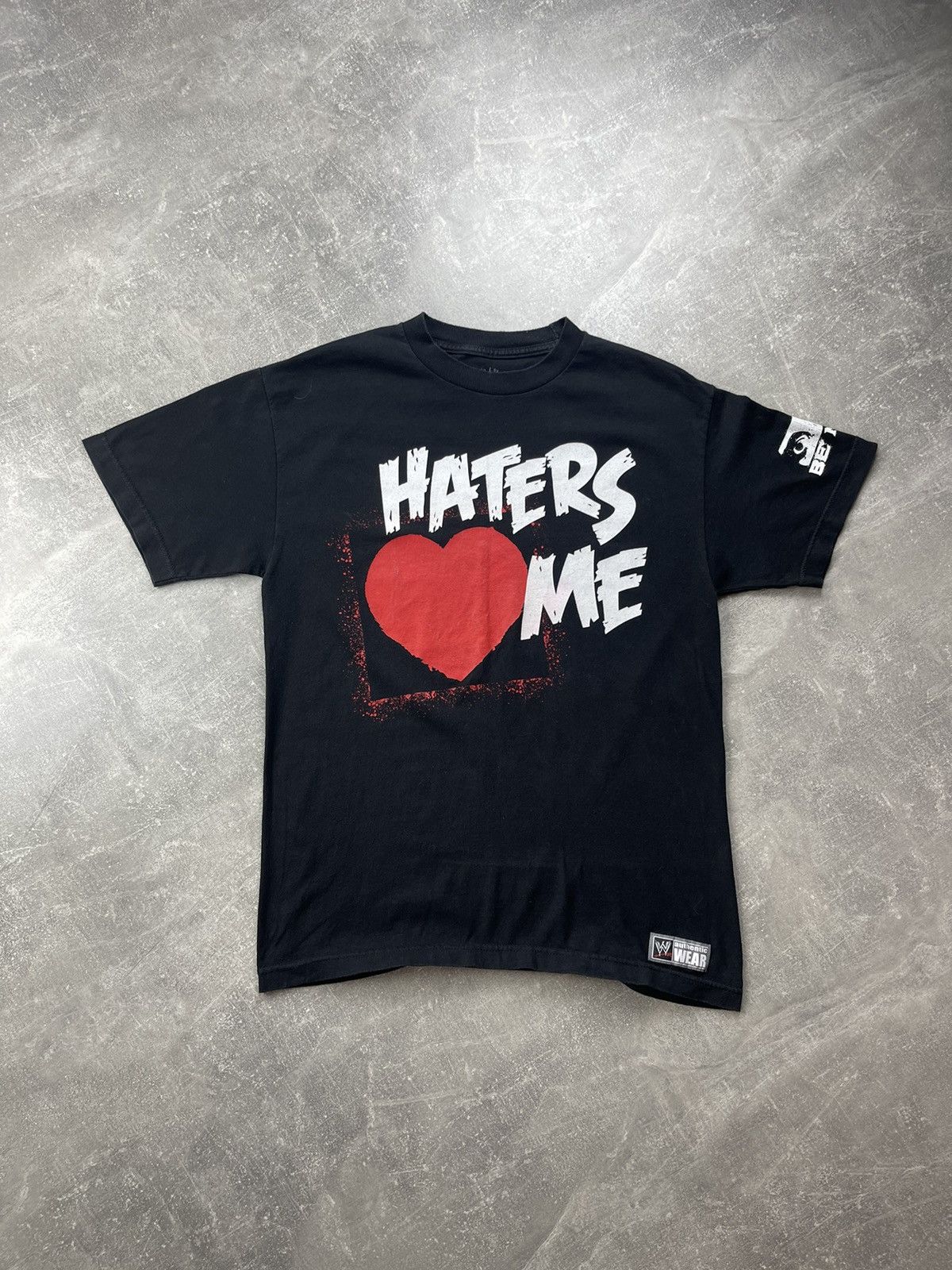 Band Tees × Vintage × WWE Vintage WWE The Miz Haters Love Me / I'm Awesome T-Shirt Size US M / EU 48-50 / 2 - 2 Thumbnail