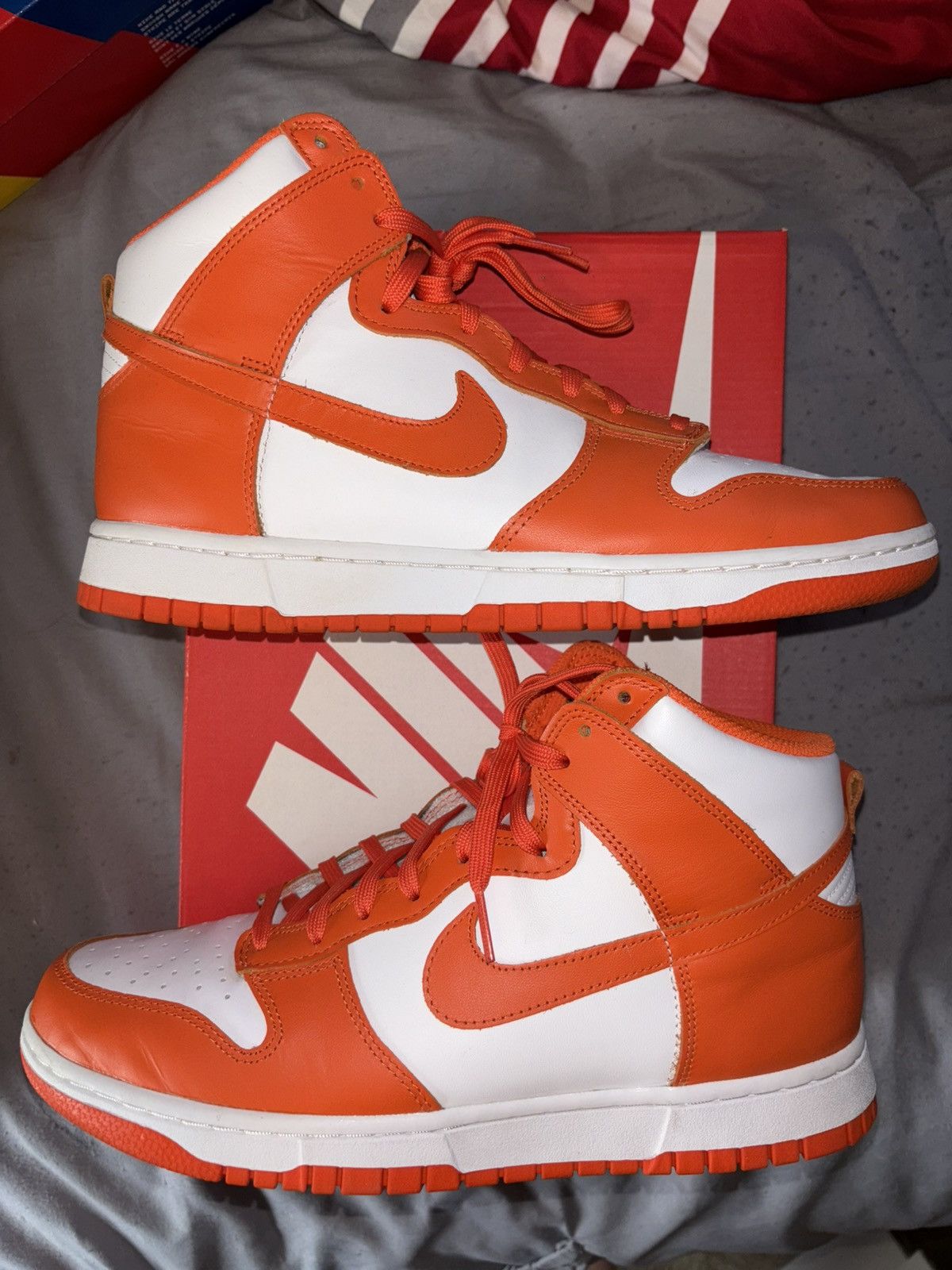 Nike Nike Dunk High Syracuse (Orange) Size US 9 / EU 42 - 3 Thumbnail