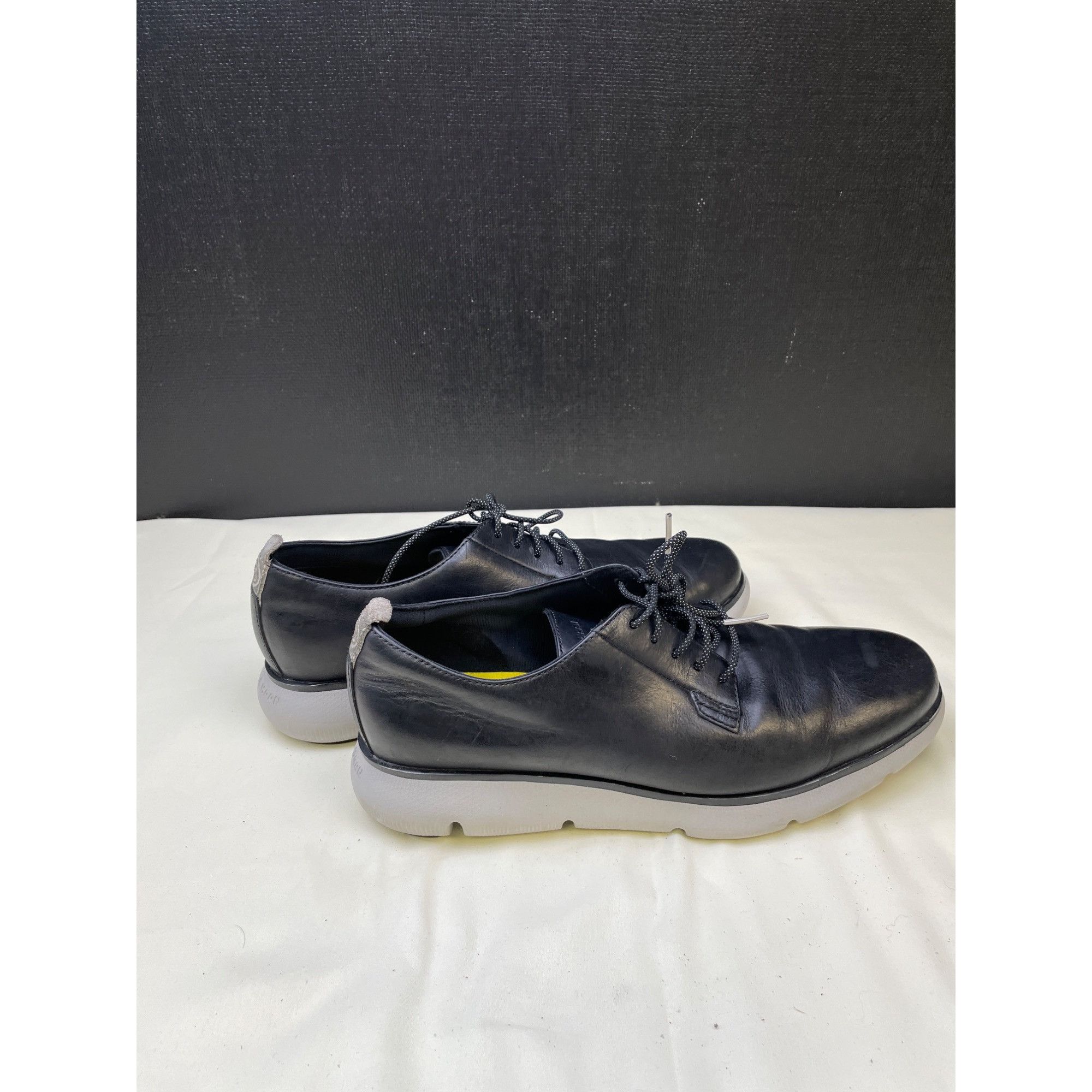 Cole Haan Cole Haan Zerogrand Men's Black Leather Casual Shoes / Oxfor Size US 8.5 / EU 41-42 - 4 Thumbnail