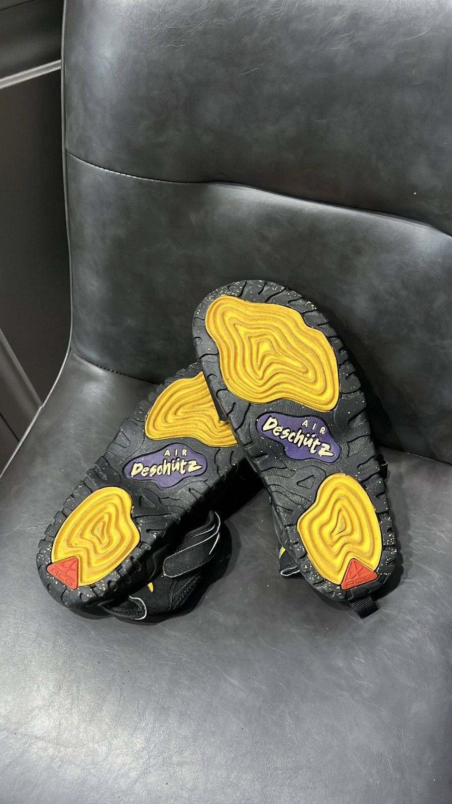 Nike × Nike ACG × Vintage Vintage 90s Nike ACG Air Deschultz Sandal Slipper Size US 8.5 / EU 41-42 - 5 Thumbnail