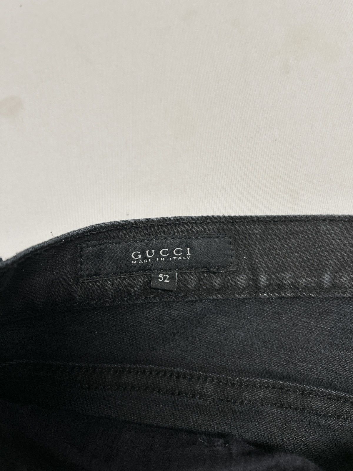 Gucci Gucci Horsebit Waxed Denim Jeans Size US 34 / EU 50 - 6 Thumbnail