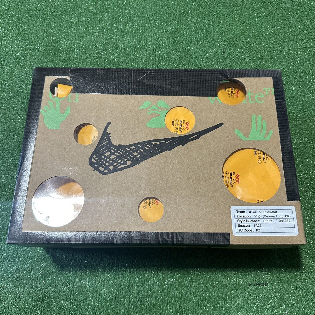 Nike × Off-White Nike Dunk Low Off White Lot 06 Of 50 Size US 9.5 / EU 42-43 - 14 Thumbnail