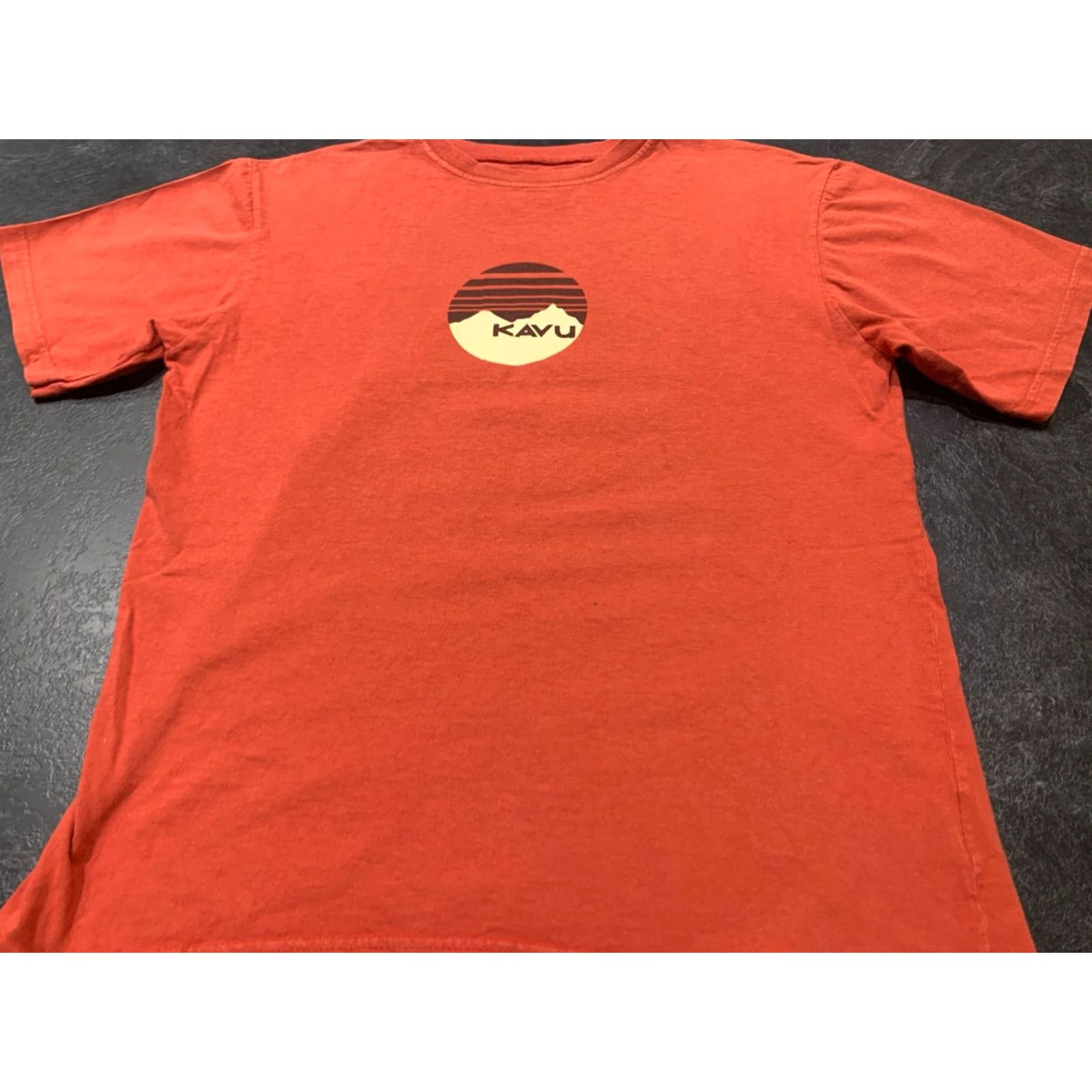 KAVU VINTAGE KAVU Cotton Short Sleeve T-Shirt Men Small Red Casual 90s Size US S / EU 44-46 / 1 - 2 Thumbnail