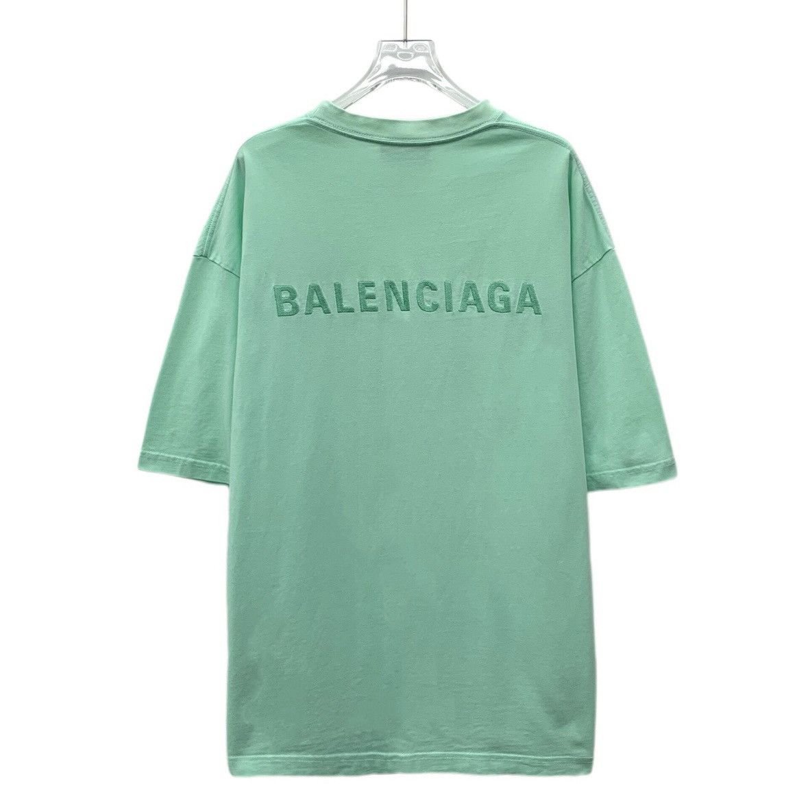 Balenciaga Balenciaga Logo Embroidered Short Sleeve T-shirt K26WX Size US XS / EU 42 / 0 - 1 Thumbnail