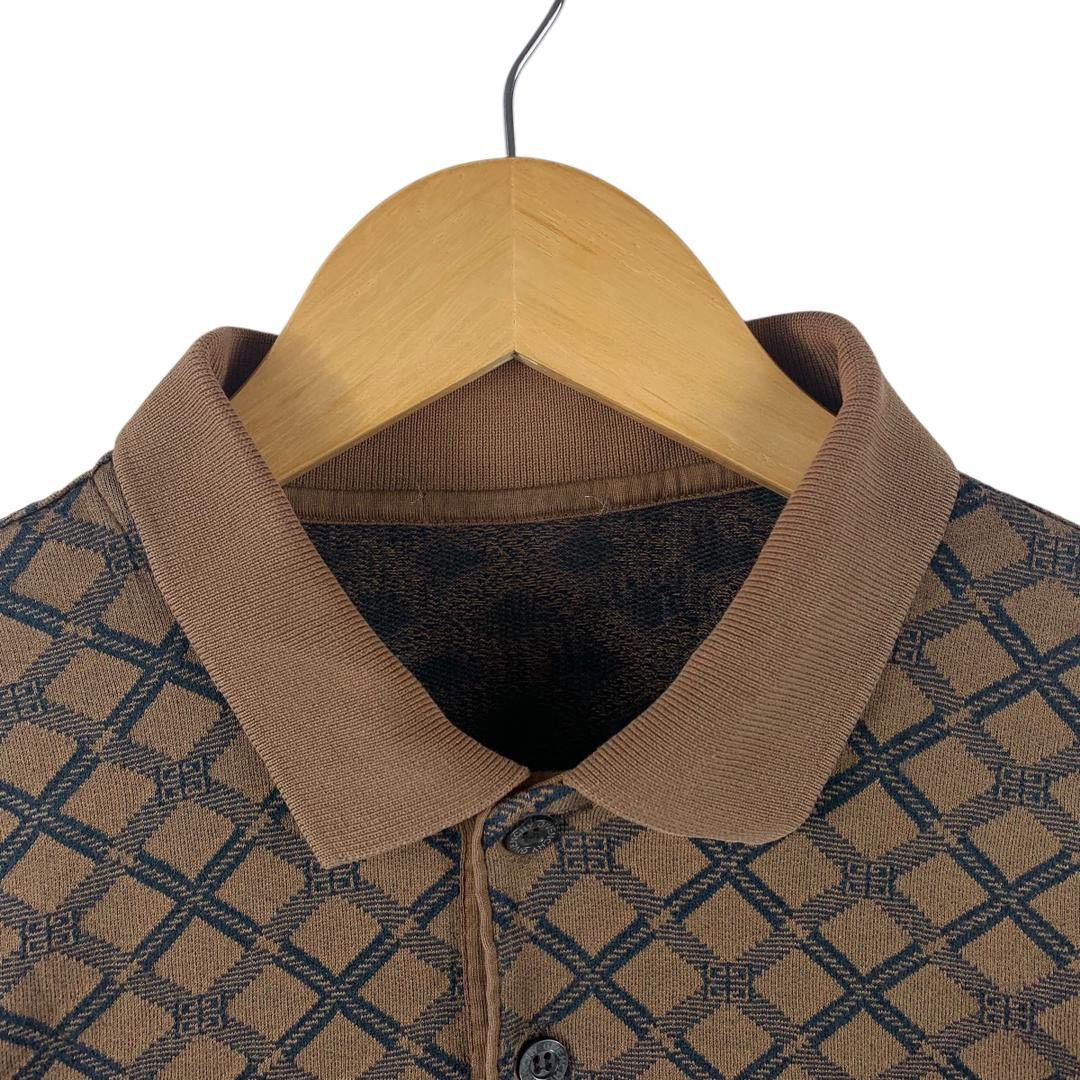 Givenchy × Vintage Vintage GIVENCHY monogram long sleeve polo tee Size US XL / EU 56 / 4 - 5 Thumbnail