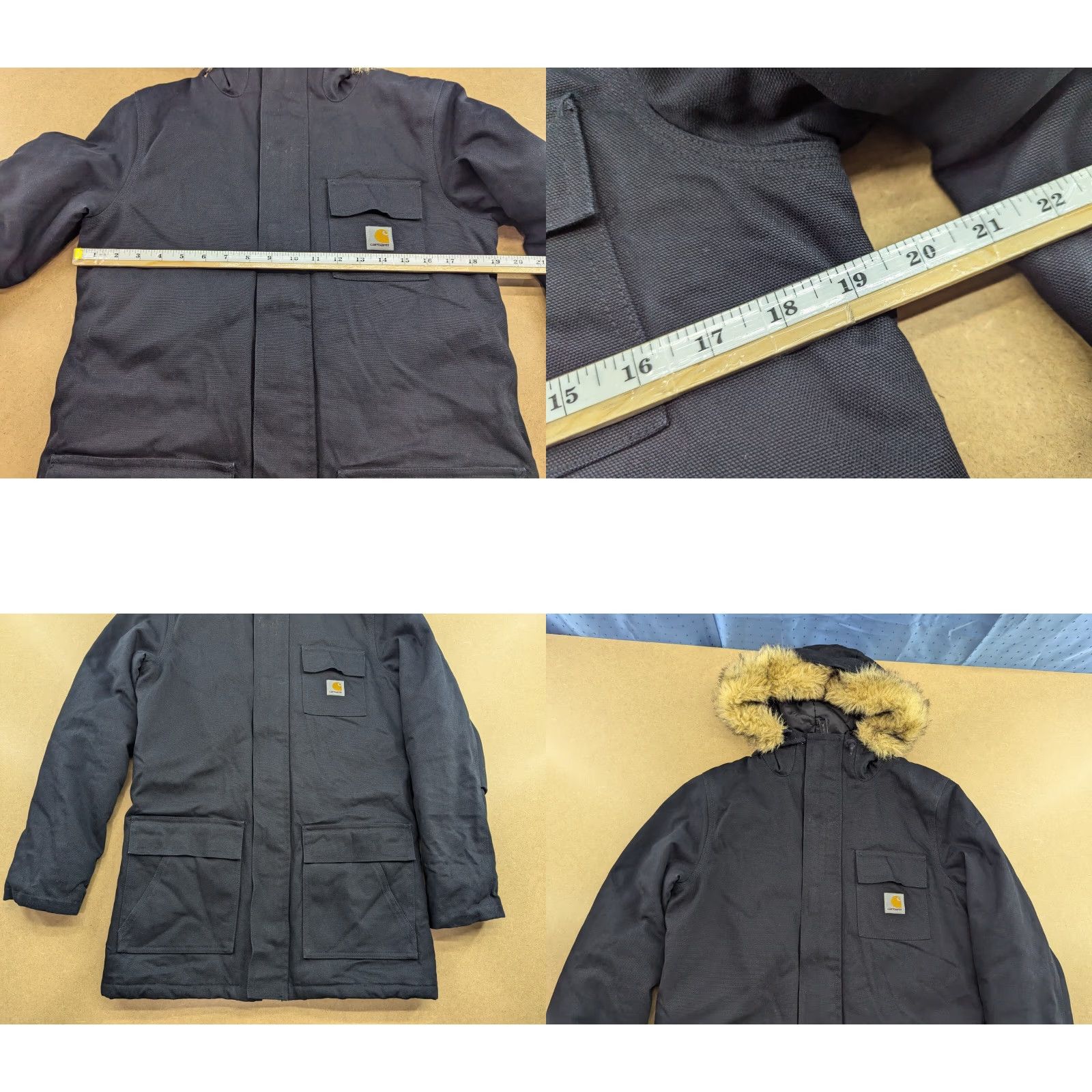 Carhartt Carhartt X Siberian Parka Winter Parka Jacket S Black Hooded Thinsulate Women Parka, Full Zip, Waterproof, Thermal, Nylon Lining Size S / US 4 / IT 40 - 10 Thumbnail