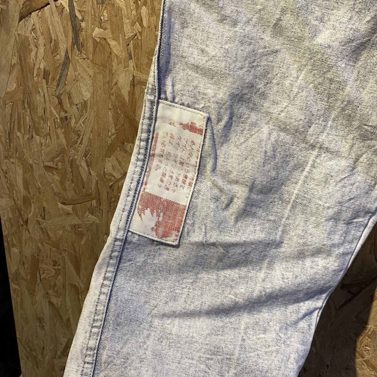 Vintage Vintage Classic Blues Novo James Dean Patch Jeans Acid Wash Size US 29 - 6 Thumbnail