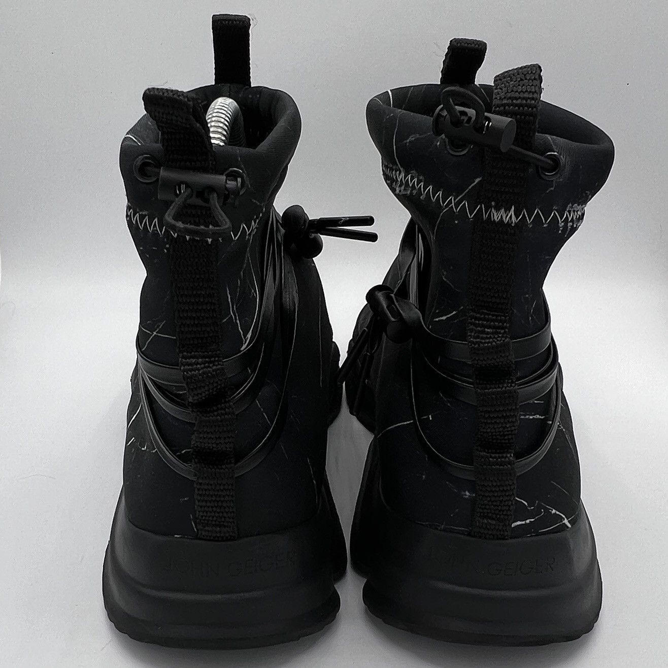 John Geiger John Geiger 002 FRIENDS & FAMILY Sneakers in Black Marble Size US 11 / EU 44 - 6 Thumbnail