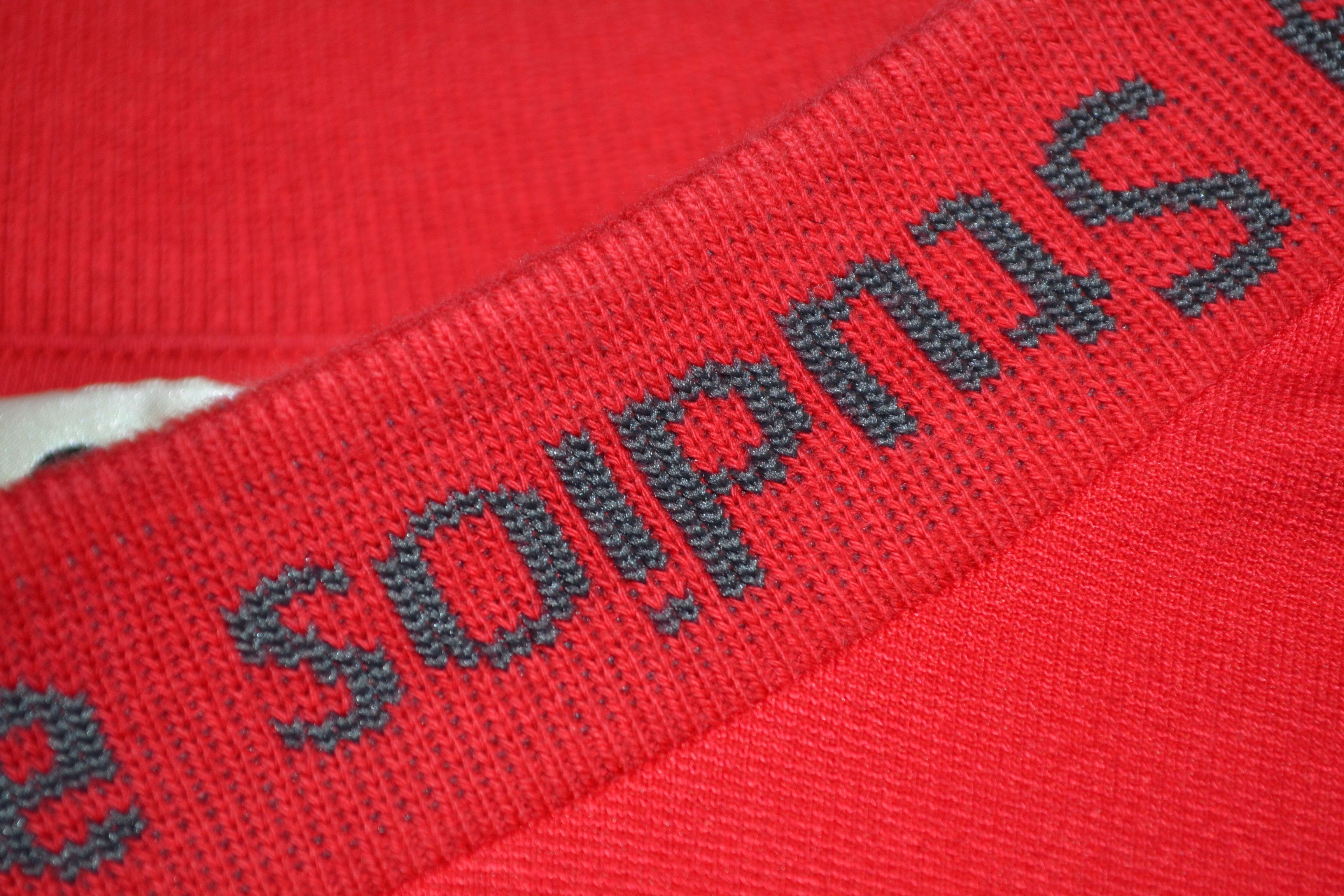 Acne Studios Acne Studios Red Navid Tshirt M Spellout Logo Size US M / EU 48-50 / 2 - 5 Thumbnail