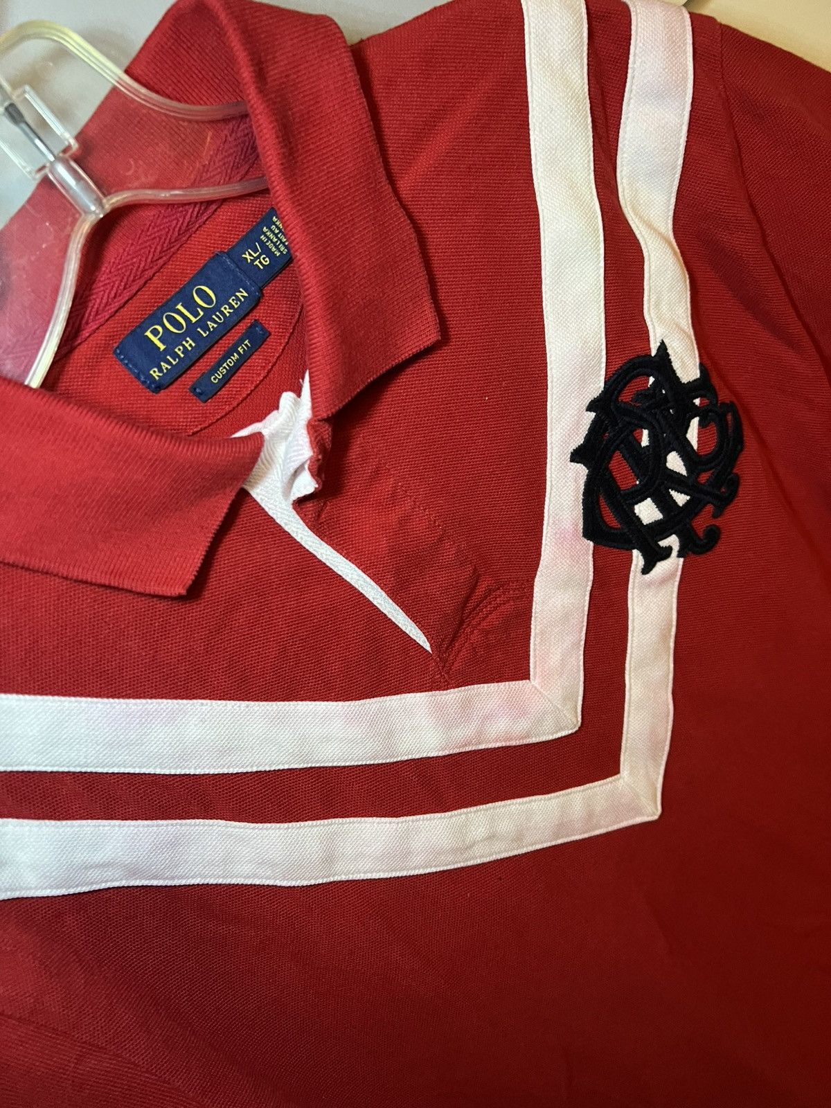 Polo Ralph Lauren Vintage Polo Ralph Lauren 7 patch & crest embroidered polo Size US XL / EU 56 / 4 - 5 Thumbnail