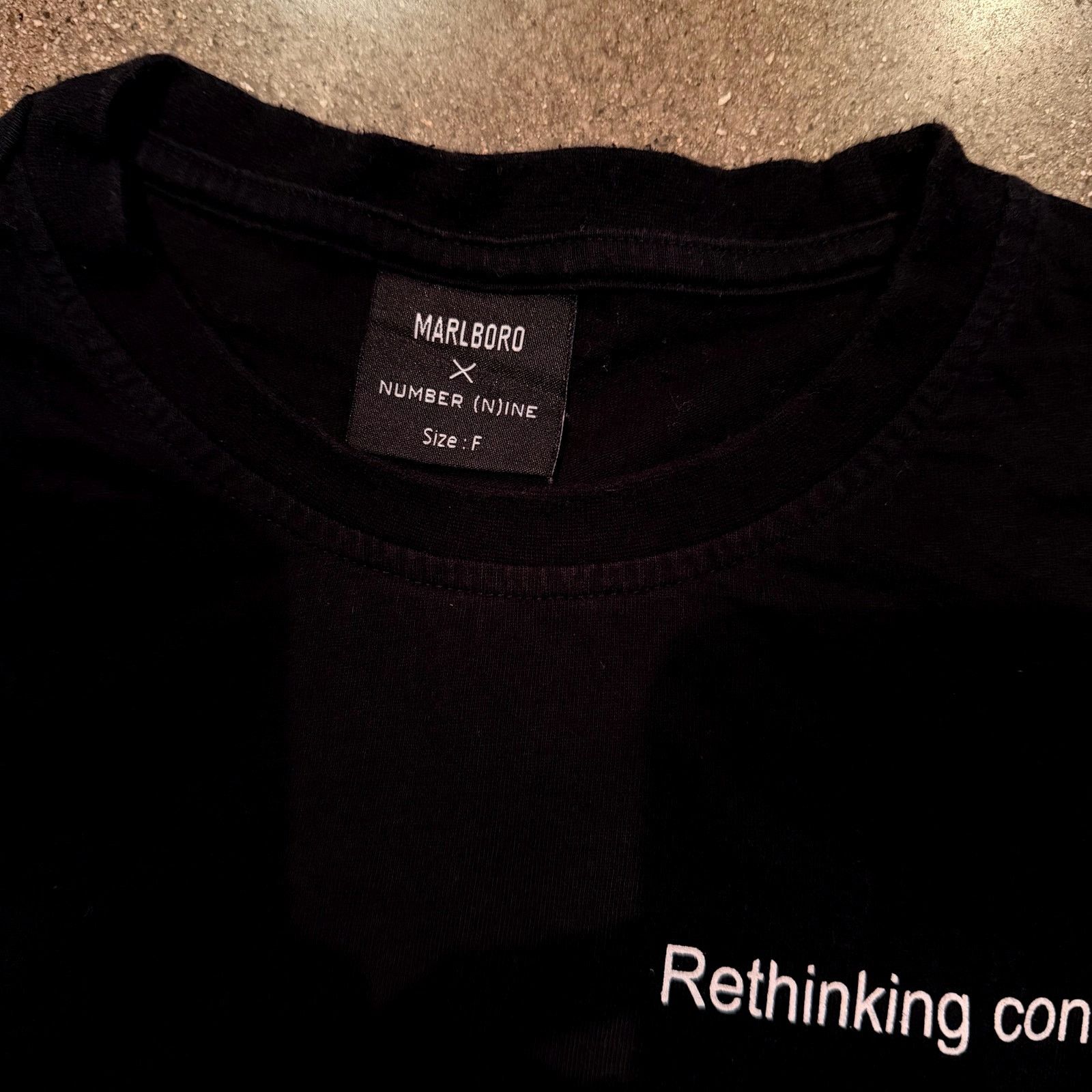 Number (N)ine number (n)ine marlboro rethinking conventions tee shirt Size US M / EU 48-50 / 2 - 2 Thumbnail