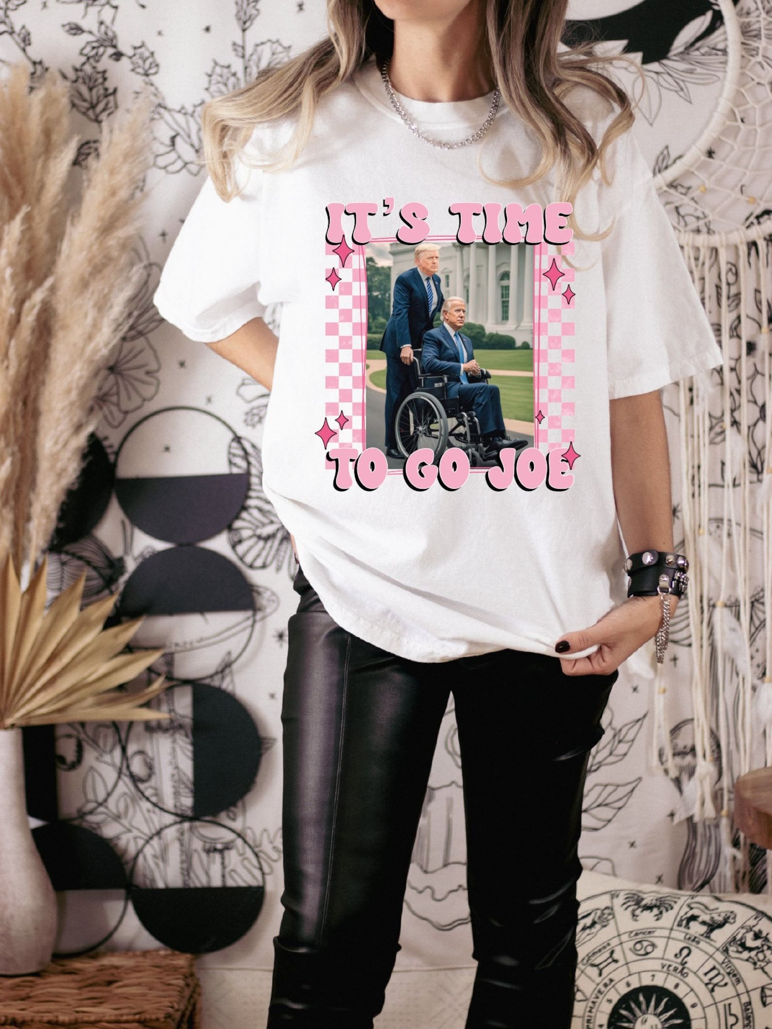 Designer × The Unbranded Brand It’s Time to Go Jo e Shirt Size US M / EU 48-50 / 2 - 2 Thumbnail