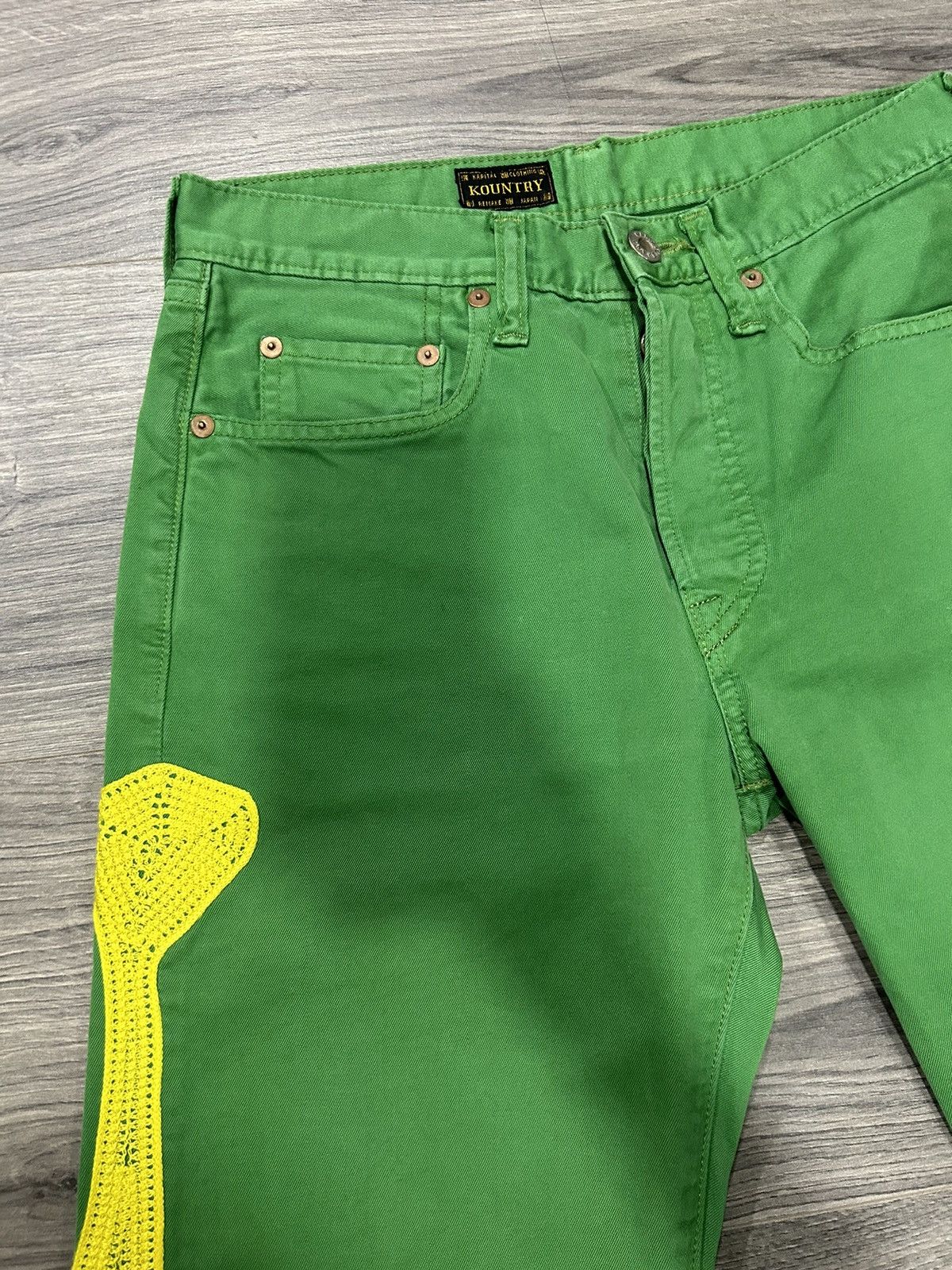 Kapital Kapital Bone Pants Green Size US 30 / EU 46 - 5 Thumbnail