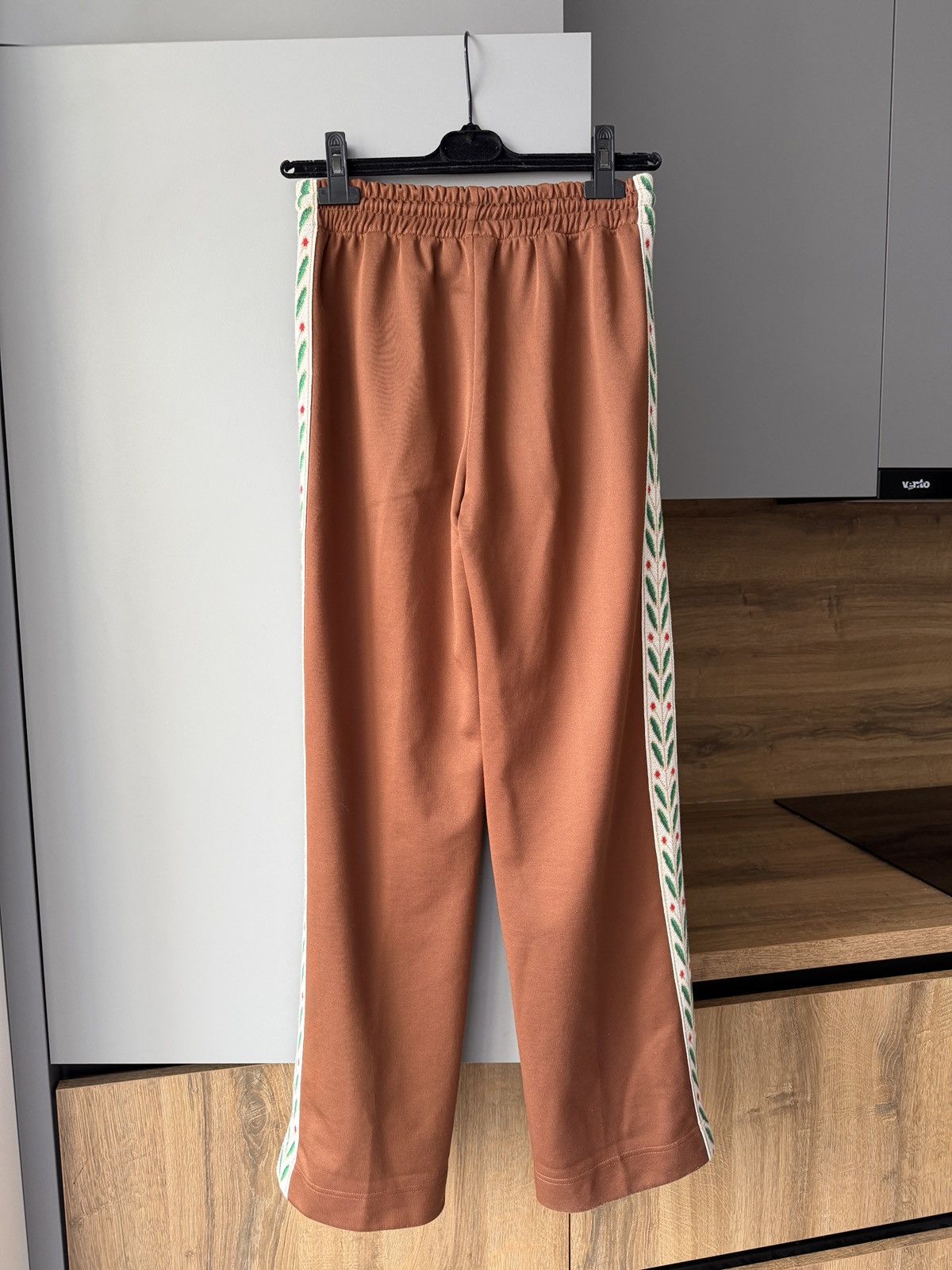 Casablanca Casablanca Laurel Brown Track Suit in Tricot-Knit Size 25" / US 0 / IT 36 - 16 Thumbnail
