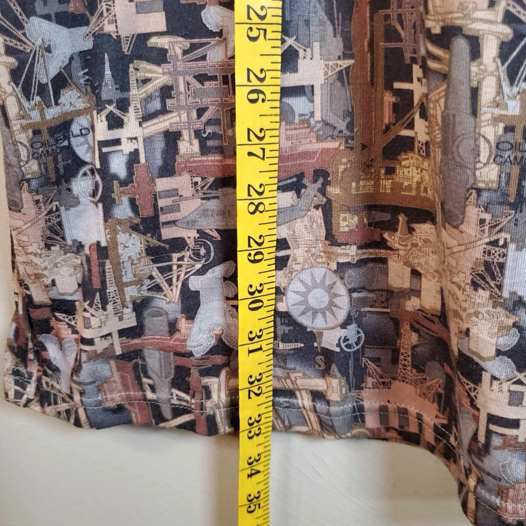 AMO VINTAGE Oilfield Camo T Shirt Camouflage Mens XL Workwear Size US XL / EU 56 / 4 - 4 Thumbnail
