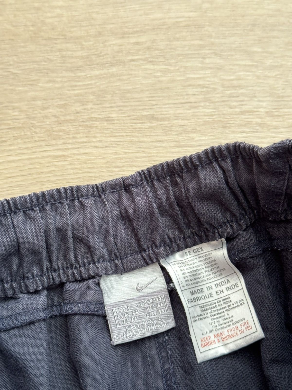 Nike Vintage 00’s Nike Faded y2k Sport Navy Transformer Pants Size US 34 / EU 50 - 7 Thumbnail