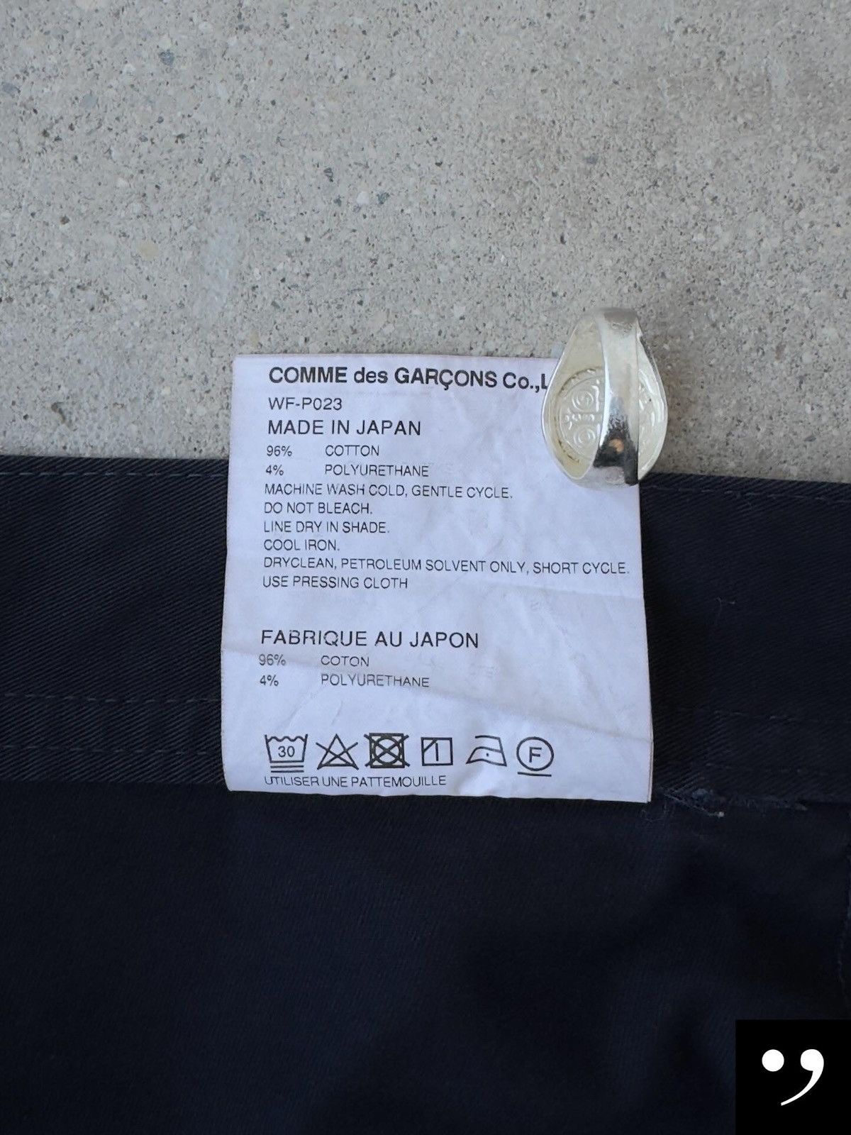 Comme des Garcons Junya Watanabe MAN Comme de Garçons FW20 Carpenter Pants Size US 35 - 6 Thumbnail