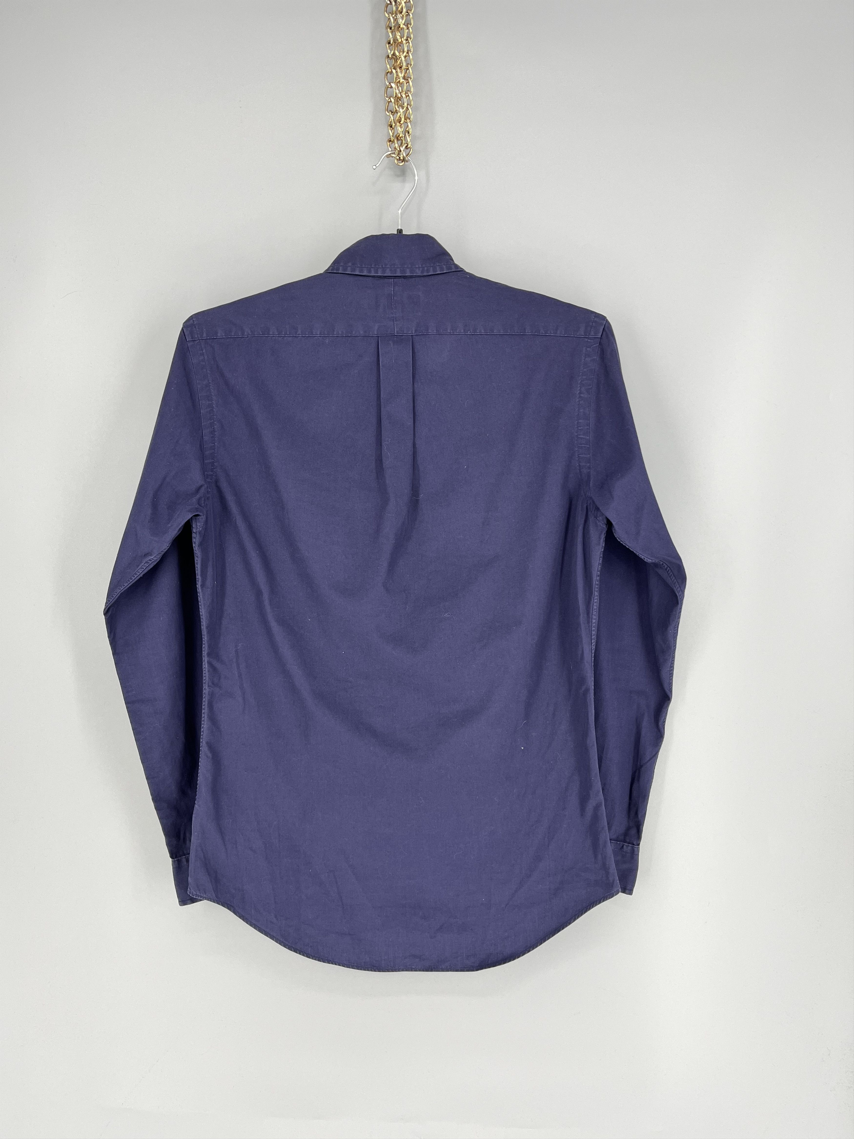Polo Ralph Lauren Vintage Navy Shirt Polo Ralph Lauren Size M Rare Size US XS / EU 42 / 0 - 8 Thumbnail